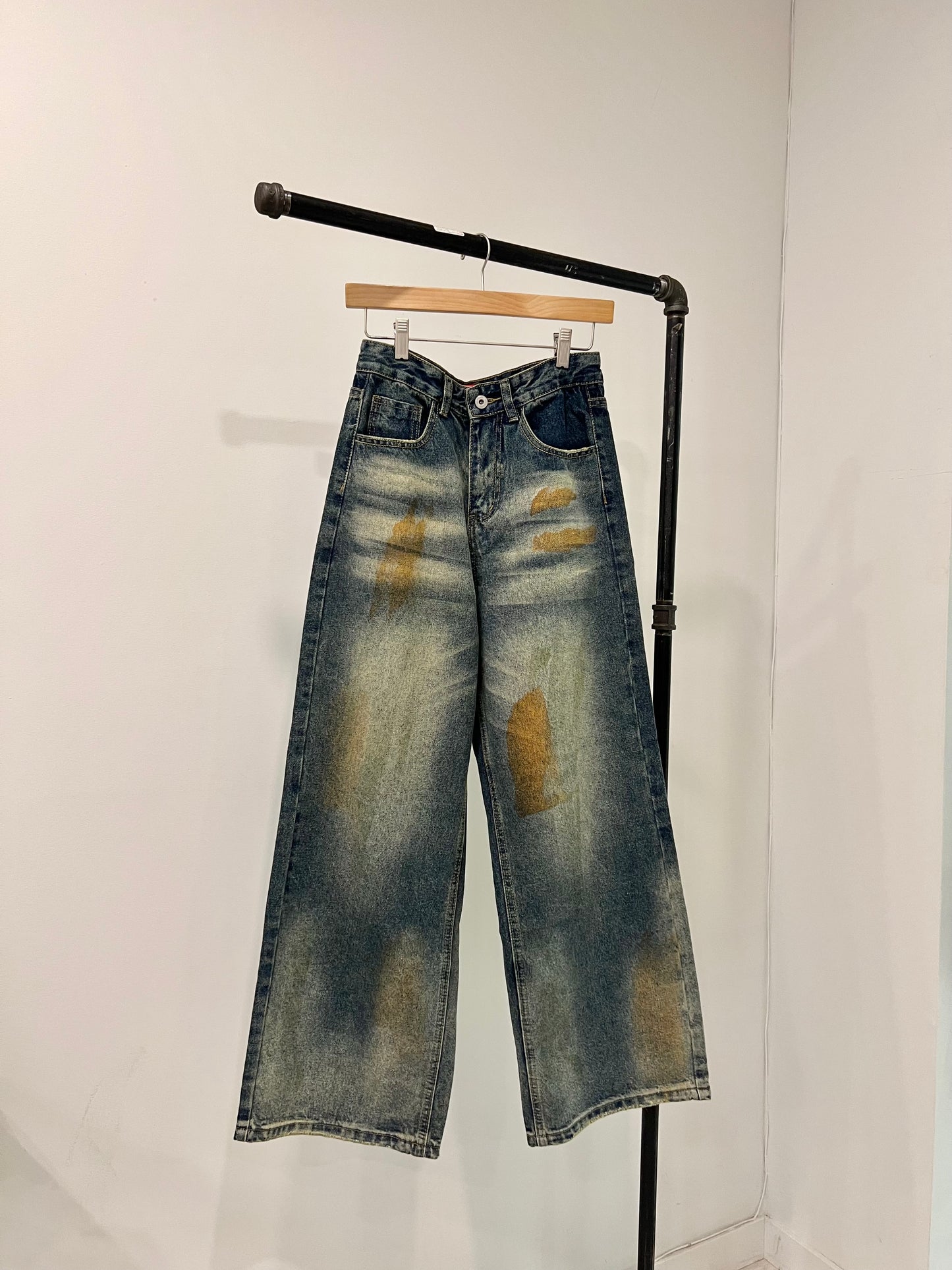 HARLEY Terracotta Acid Washed Jeans