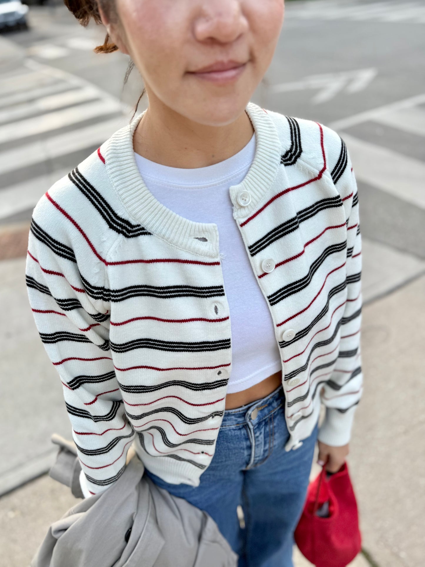 RUBA Stripe cardigan