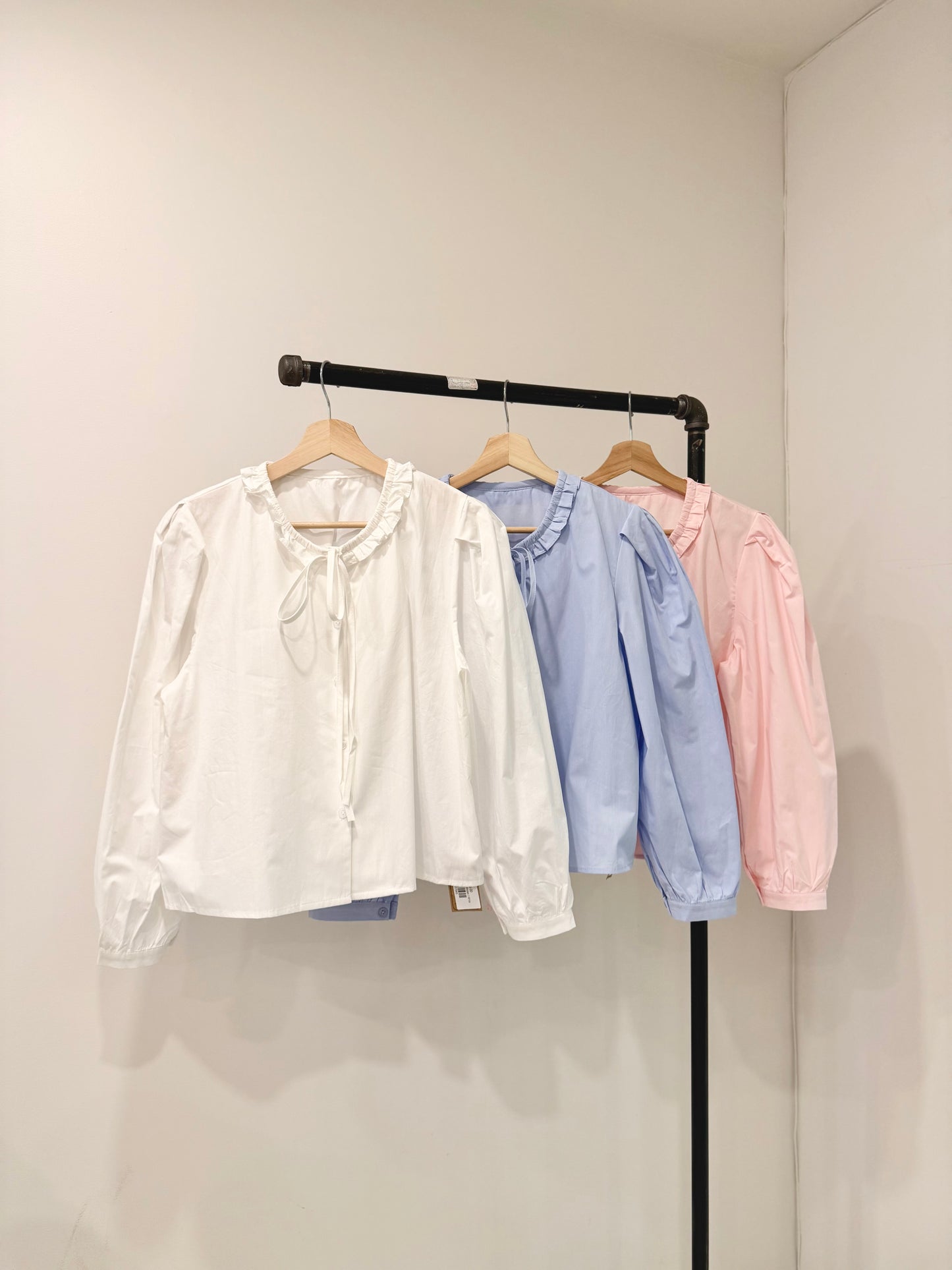 RONNO Tie blouse