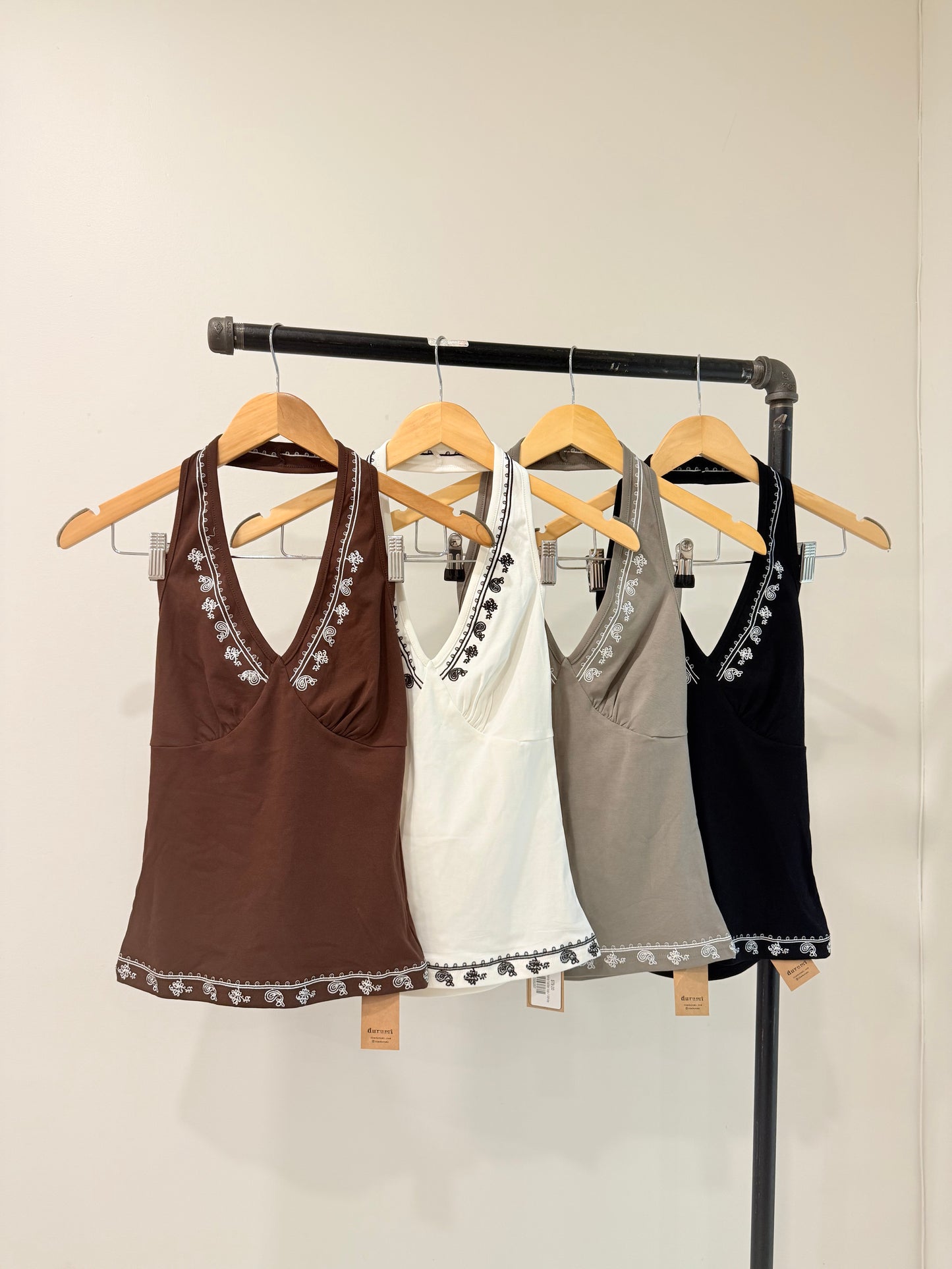 MINA Boho halter top