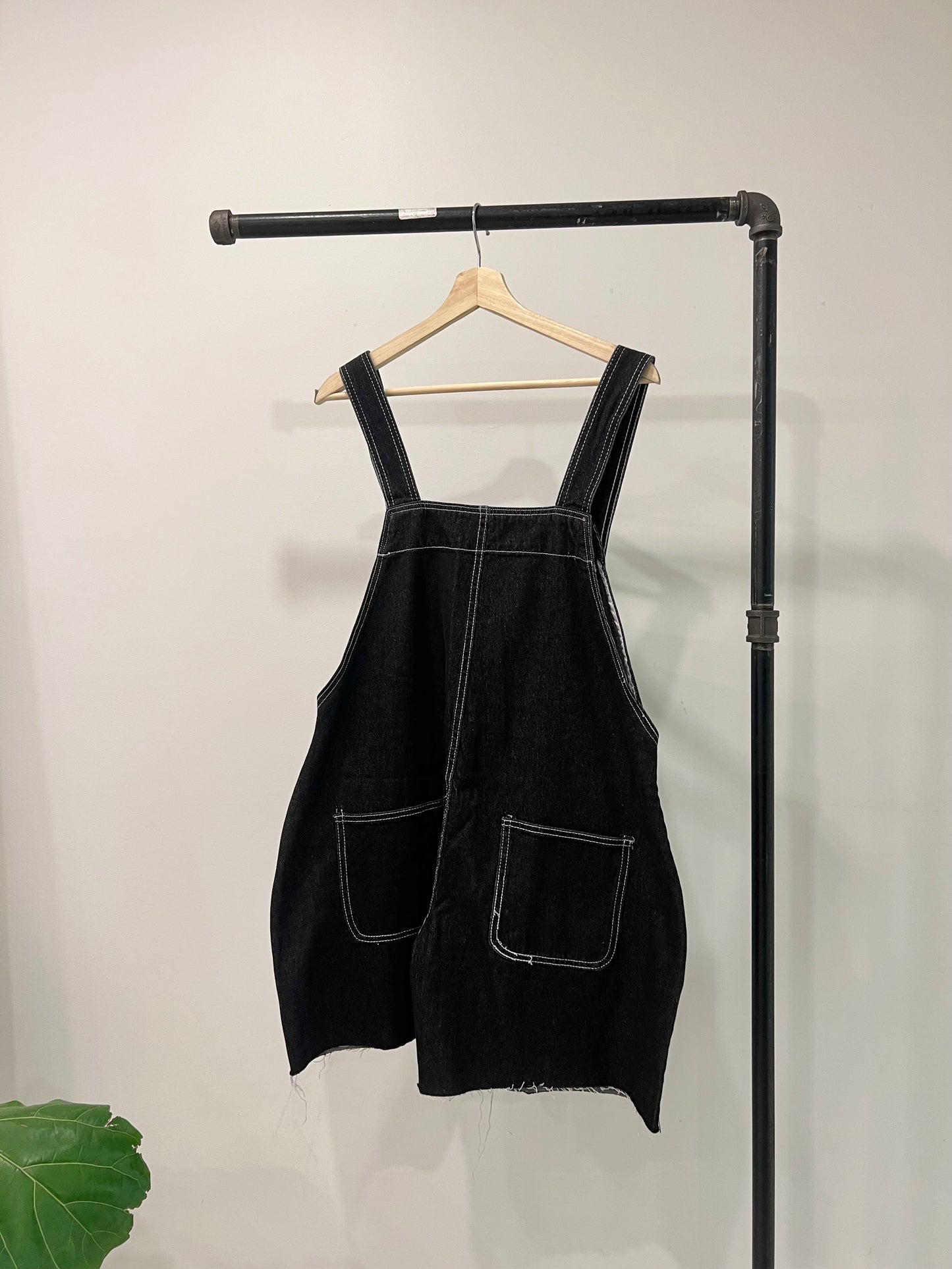 CHOP Raw denim shortalls
