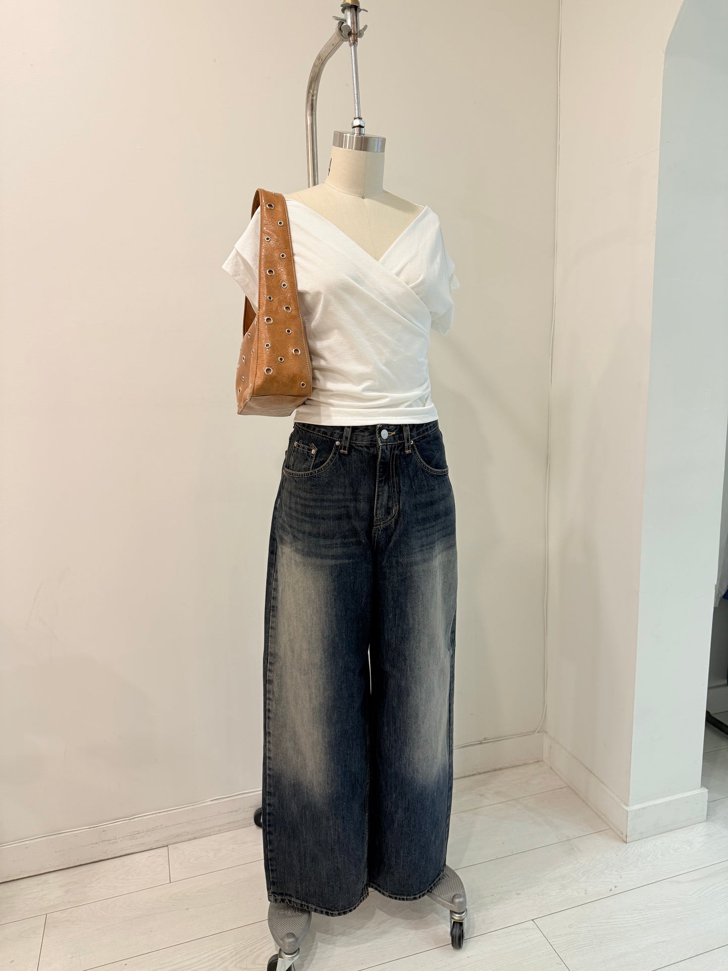 SAM Acid washed baggy jeans