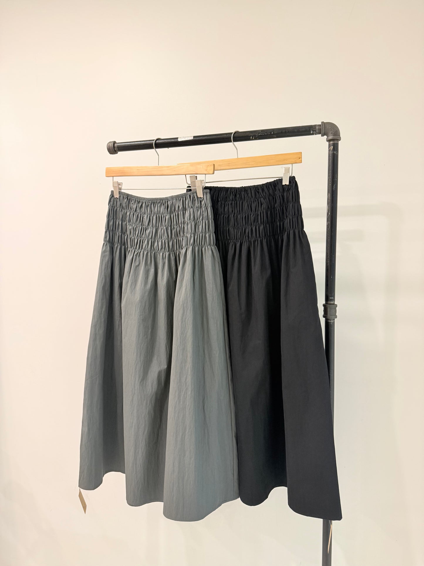 AXIS Smocked maxi skirt