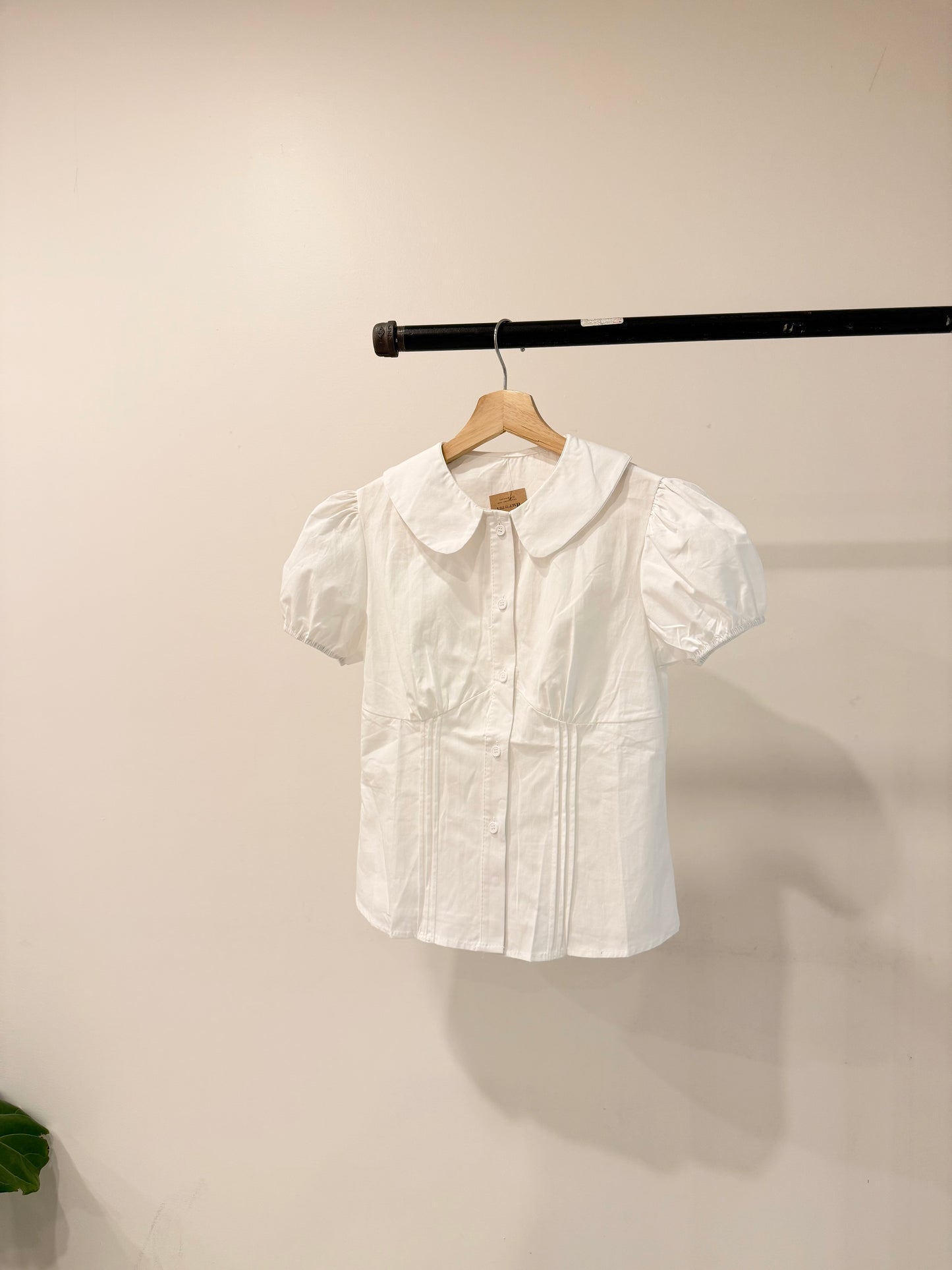 CALLIE Pintuck shirt