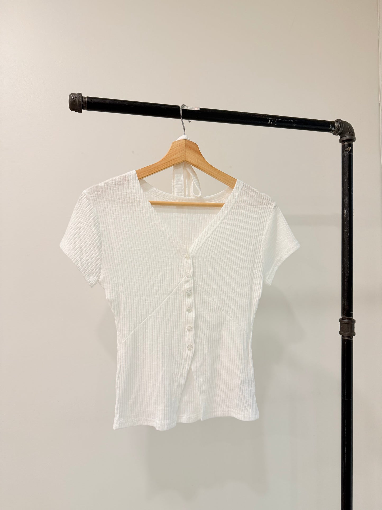 PEACE Button-up top