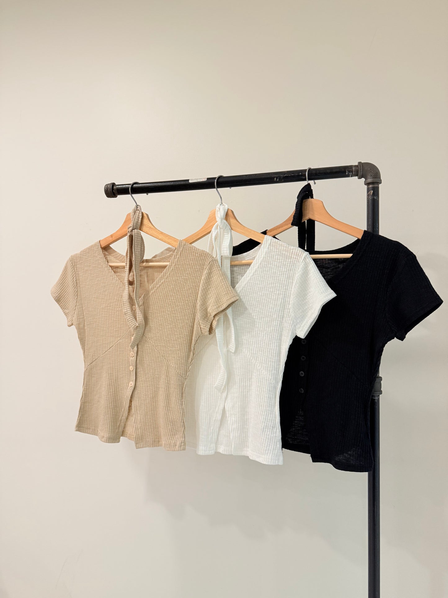 PEACE Button-up top