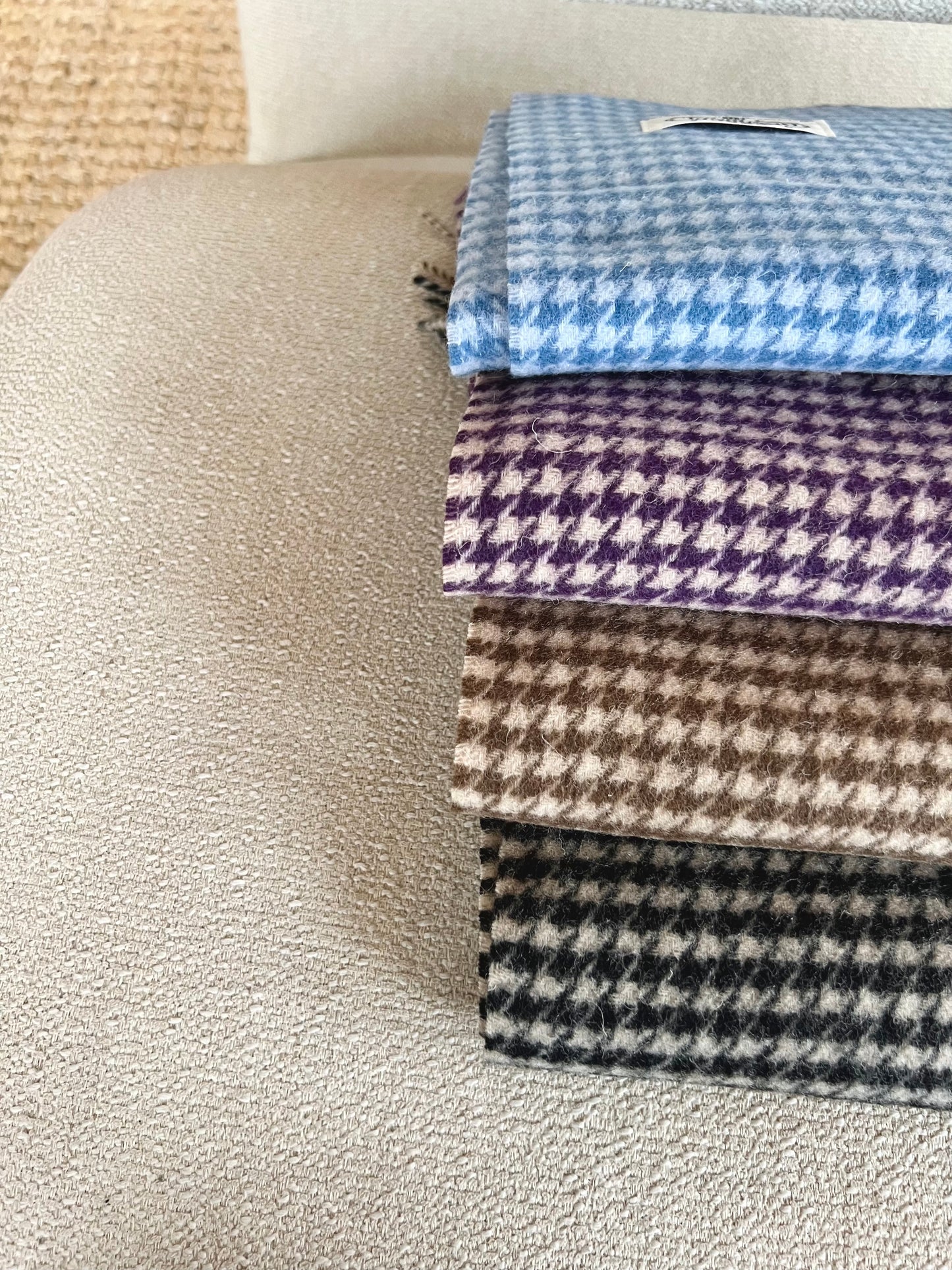TOSS Glen plaid wool scarf