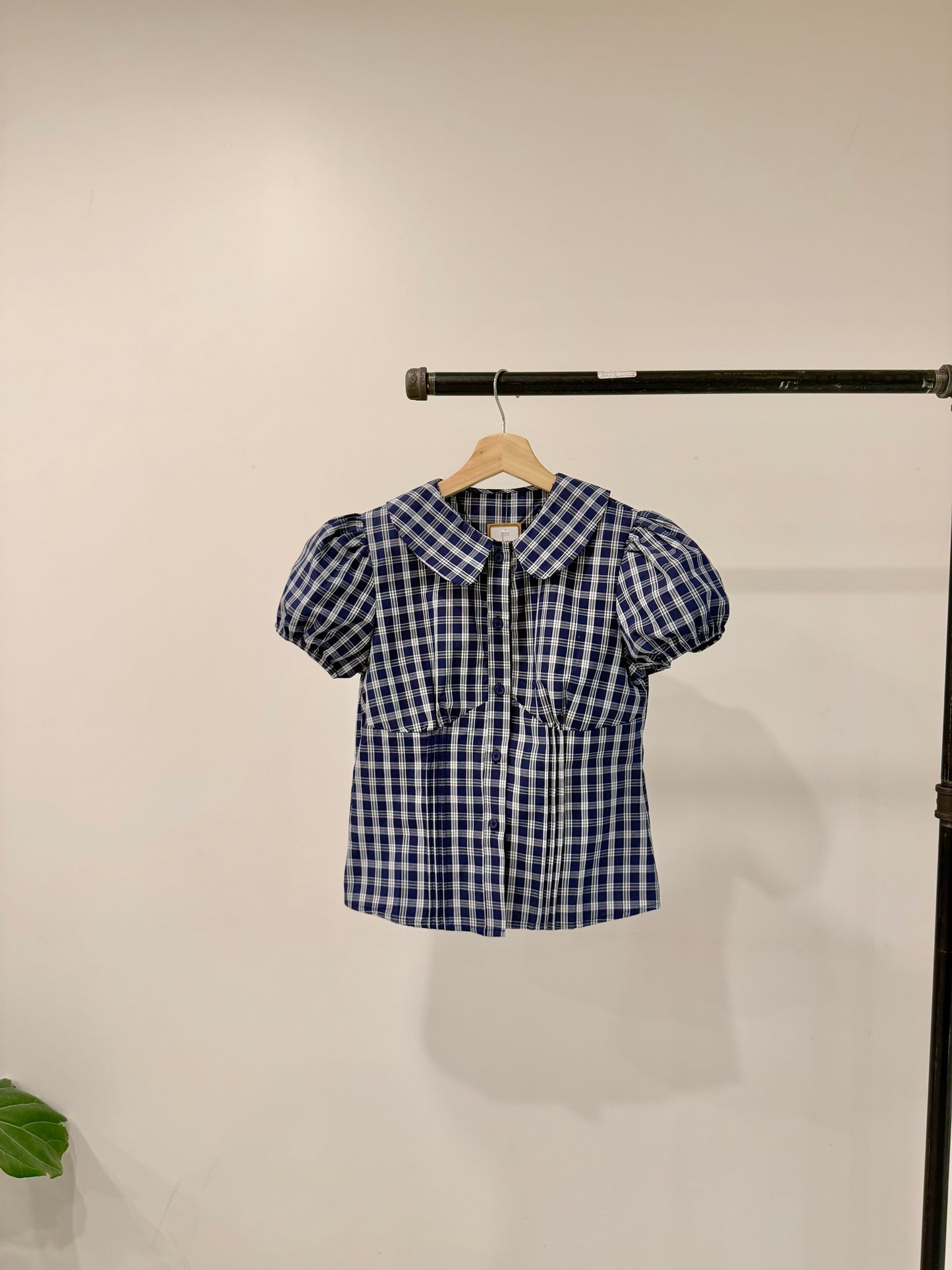 CALLIE Pintuck shirt