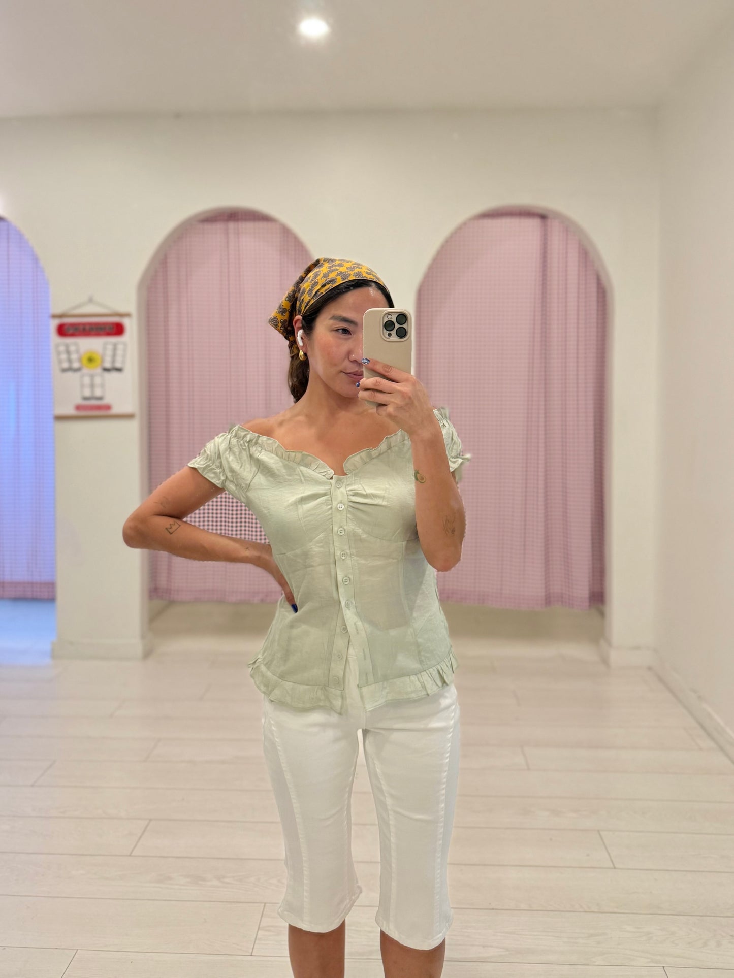 MAZE Ruffle blouse