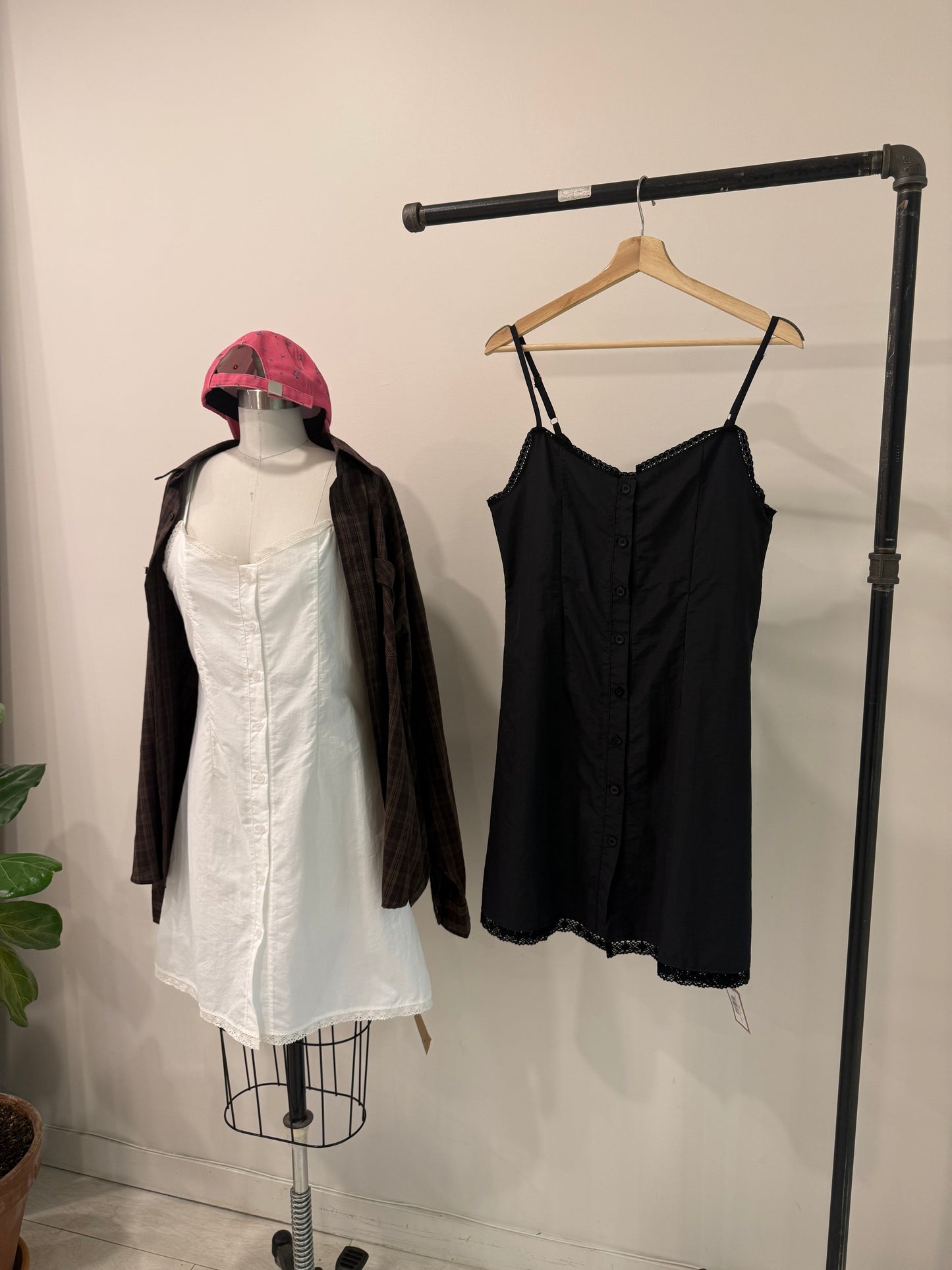 TASHA Lace button up dress