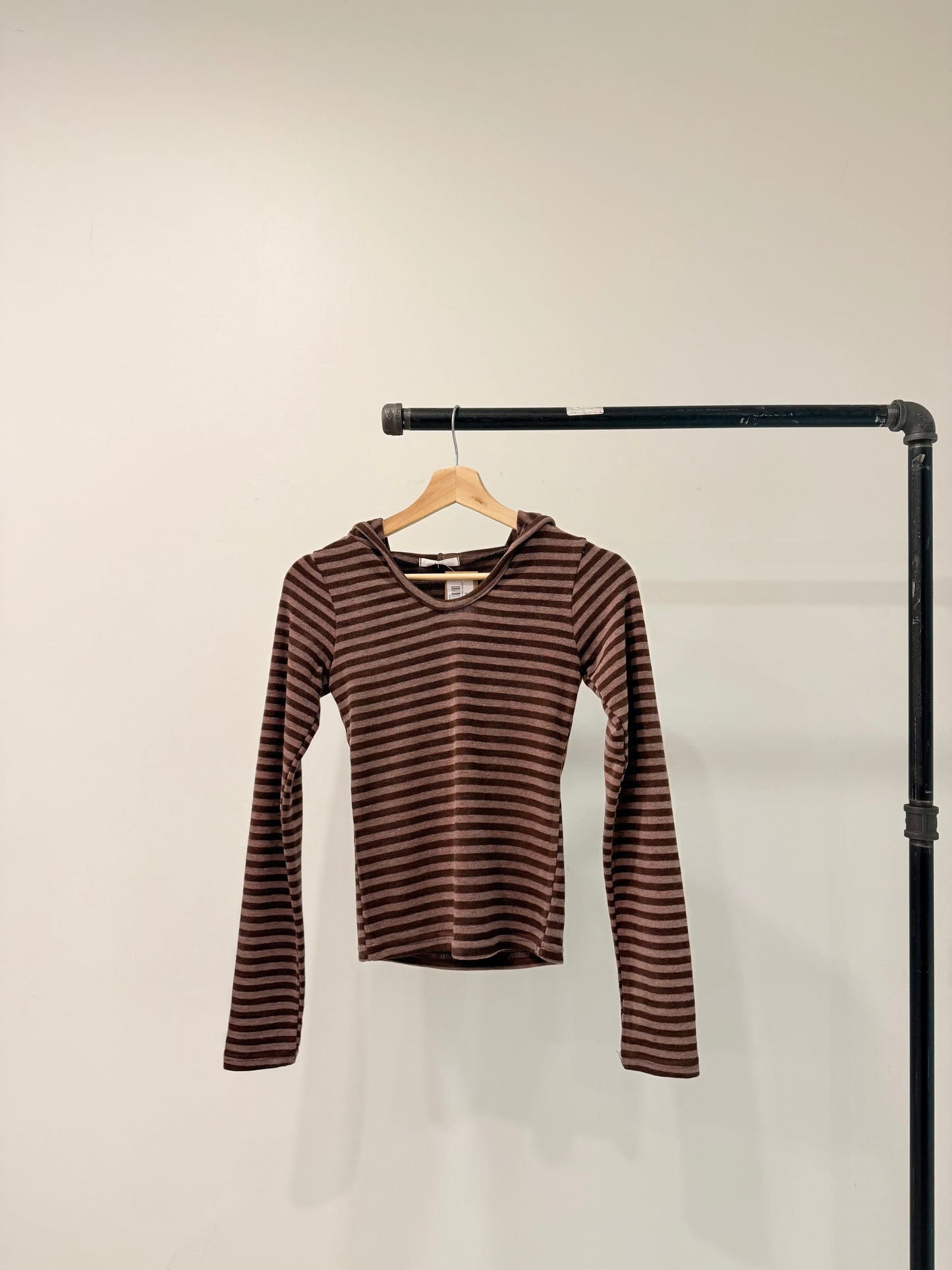 MAREY Striped hoodie