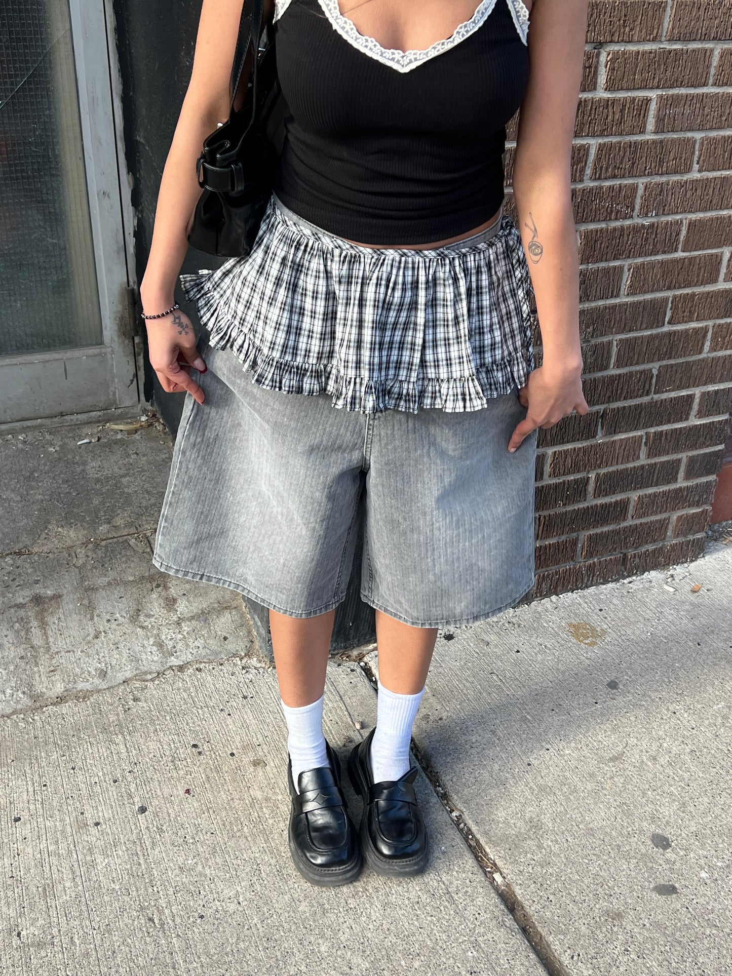 NAEL Micro overlay skirt