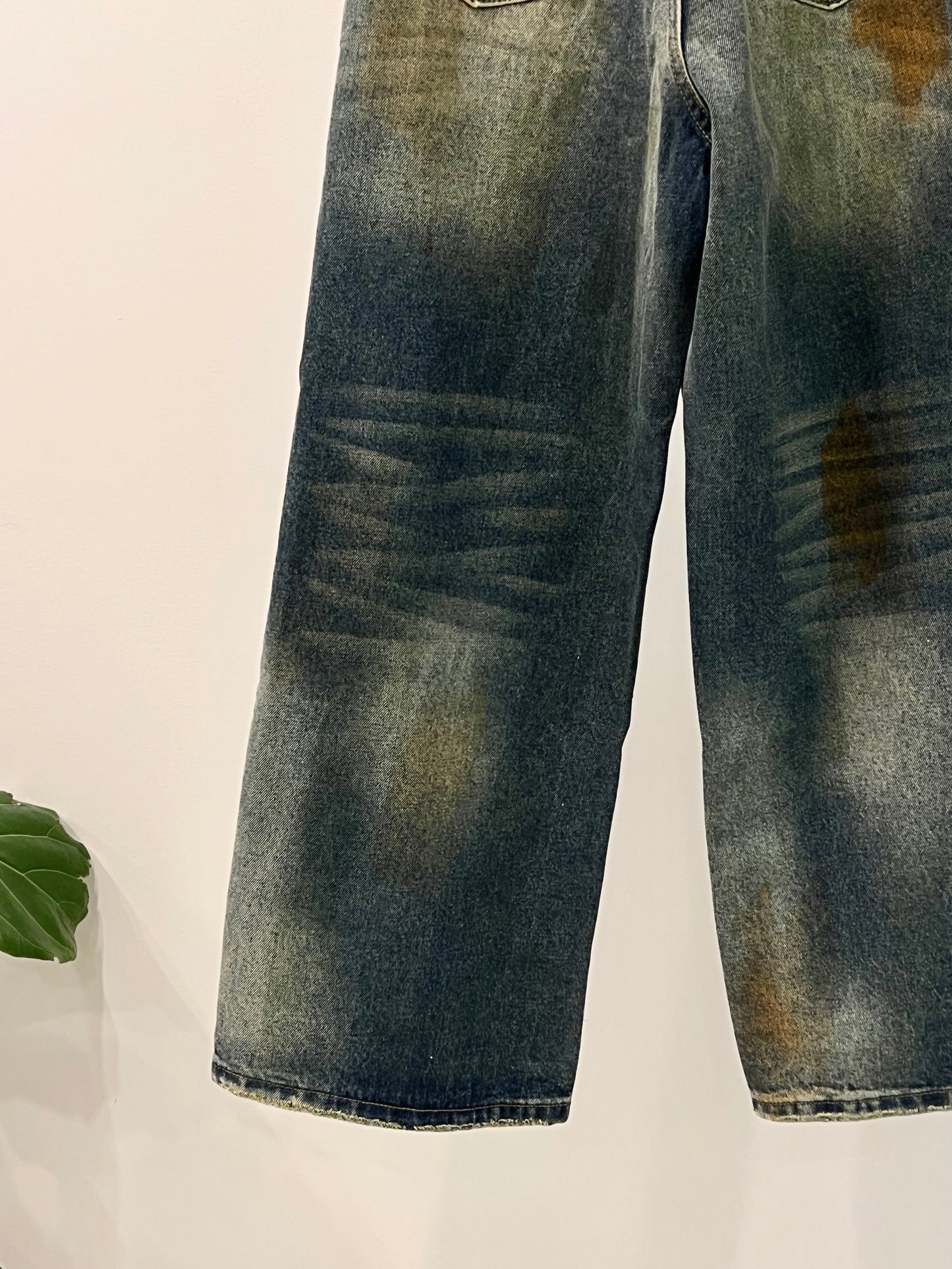 HARLEY Terracotta Acid Washed Jeans