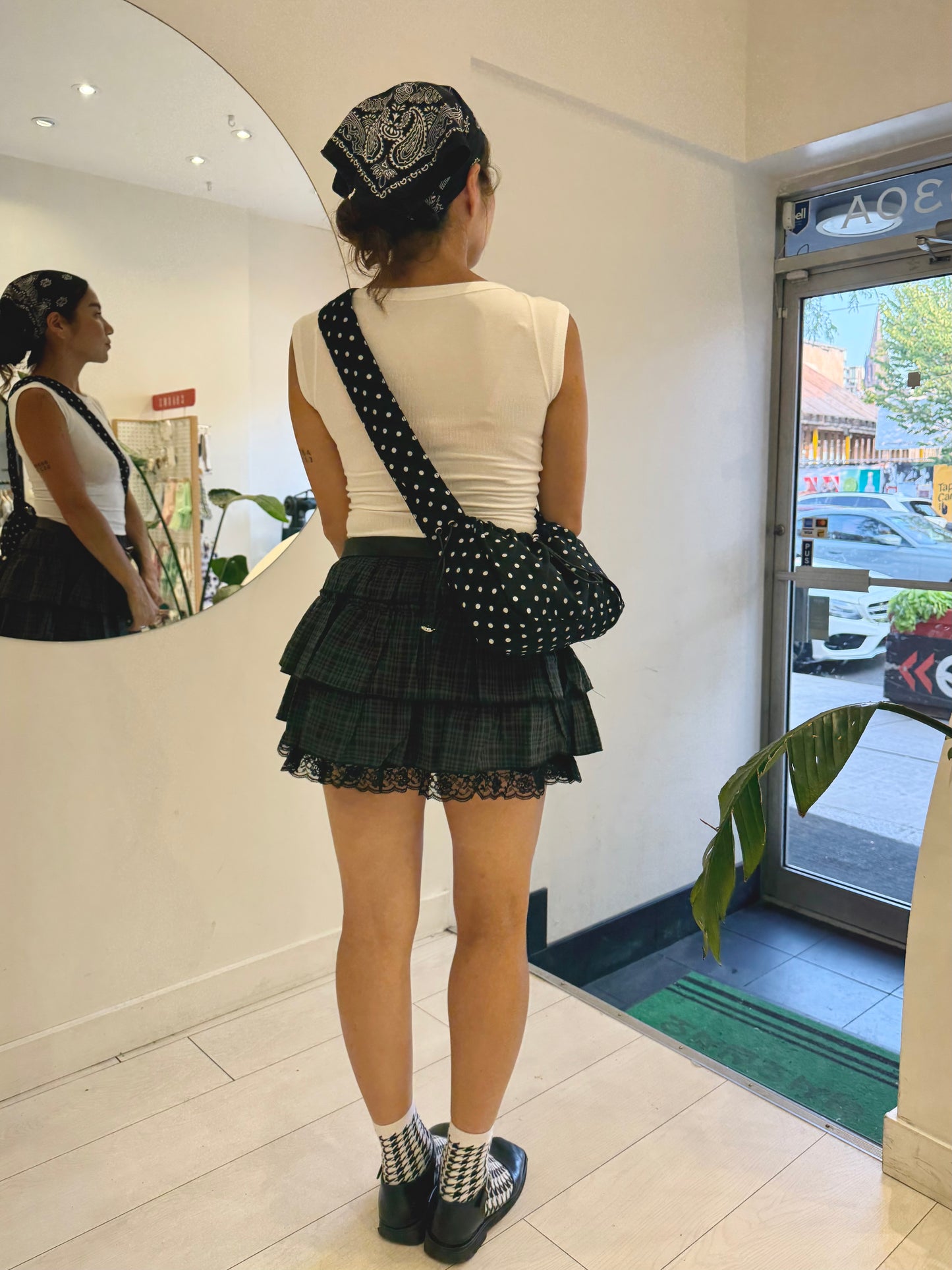 YANNY Mini tiered skirt