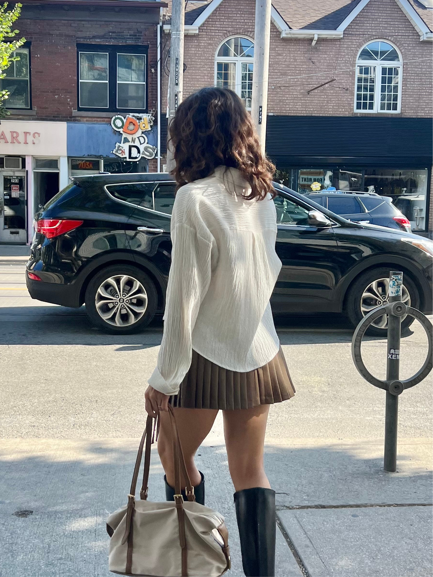 NEVER Textured shirt