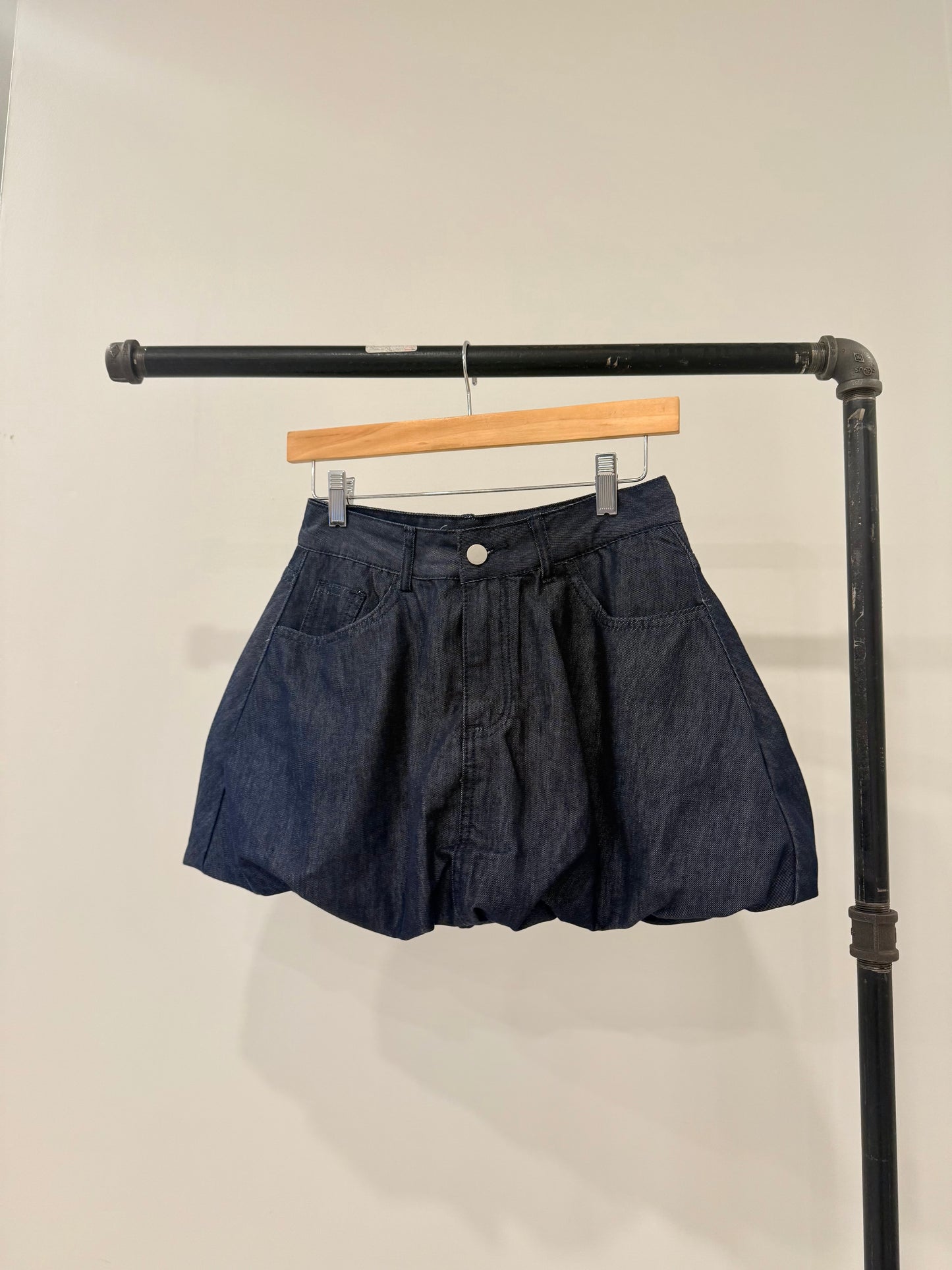 TOUCH Balloon jean skirt