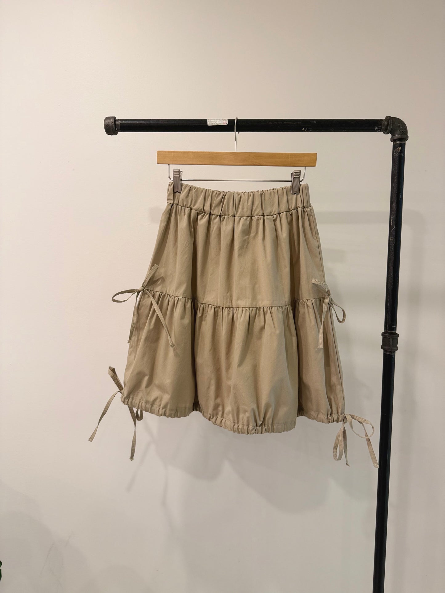 WENJY Midi ribbon skirt