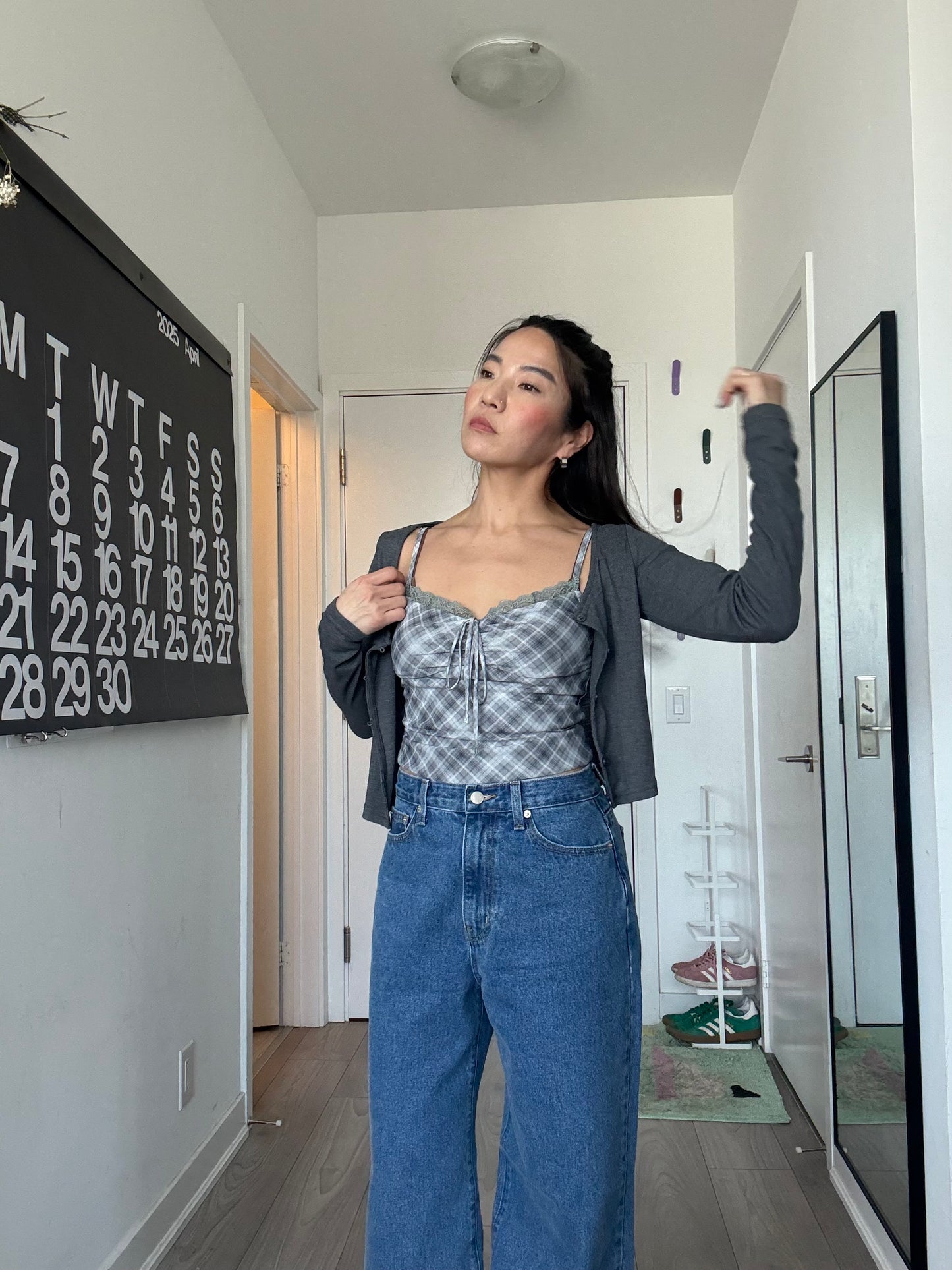 GINA Plaid 2PC set