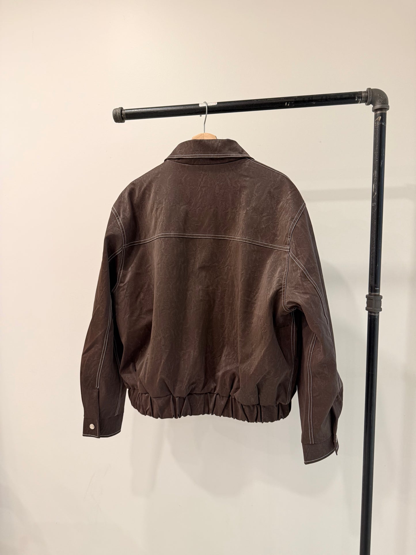 PINT Faux leather bomber