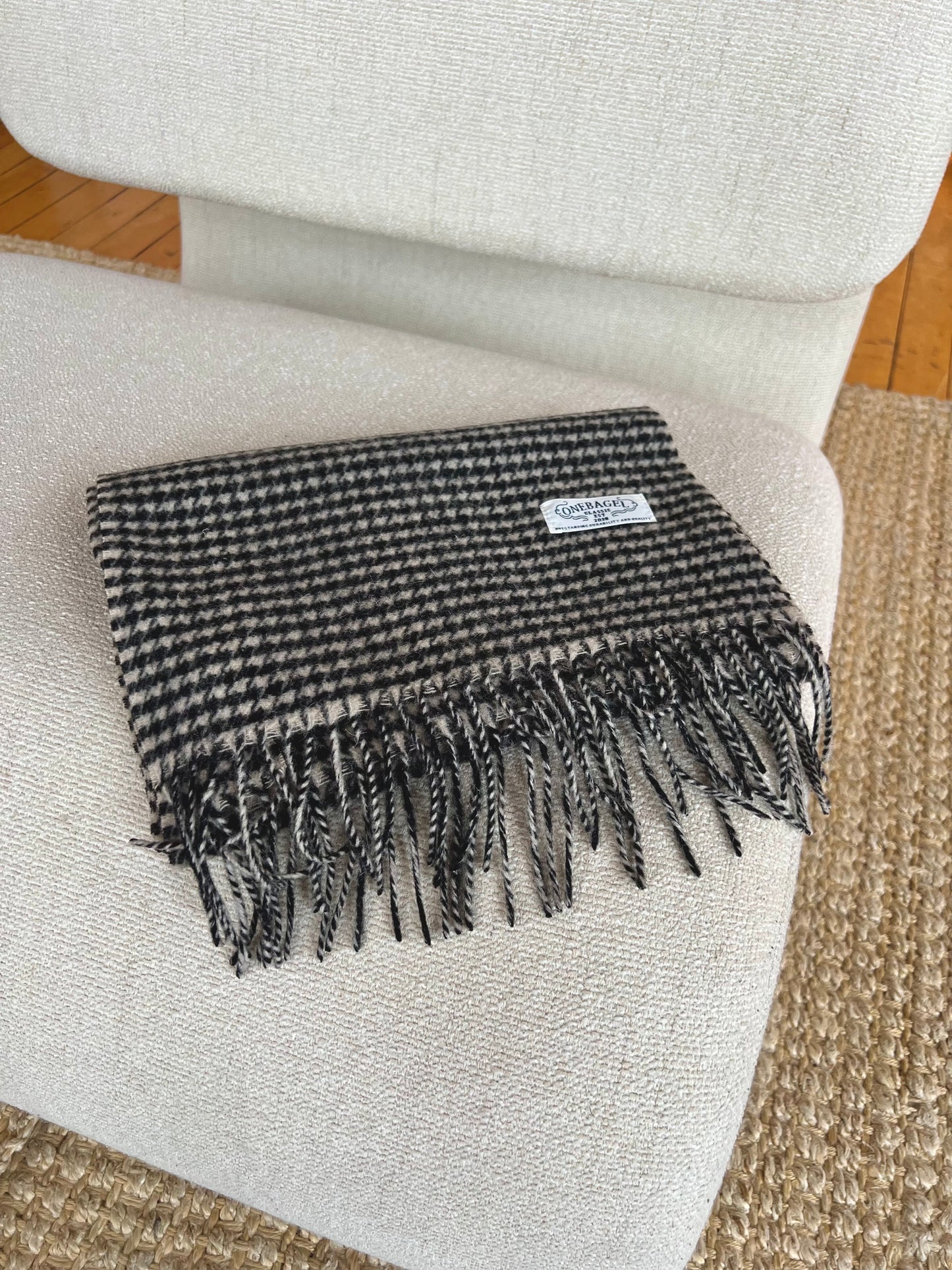 TOSS Glen plaid wool scarf