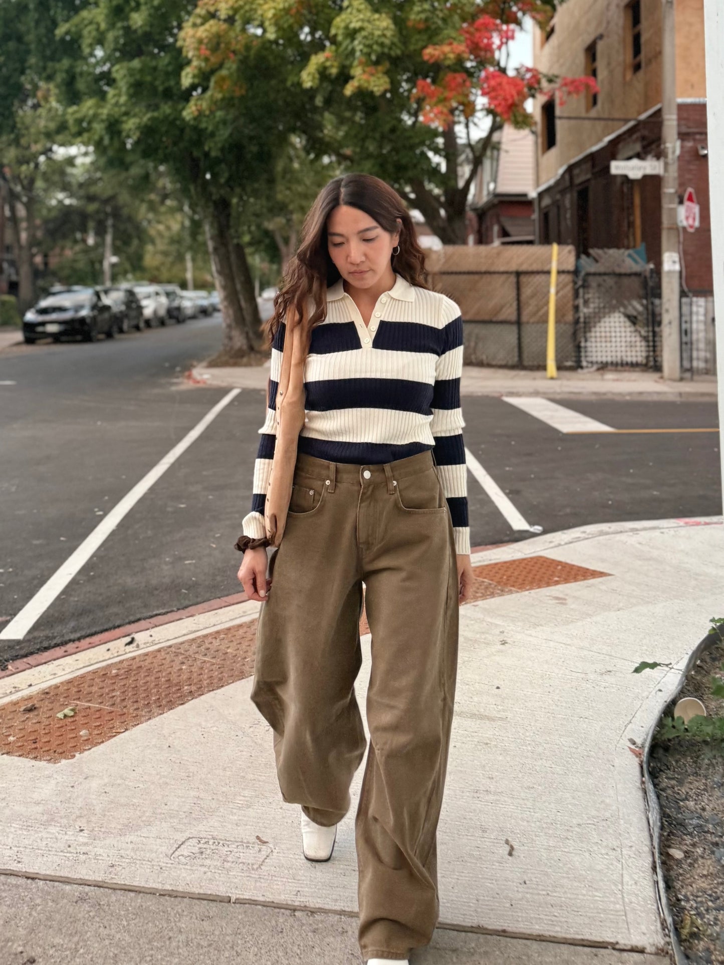 HERA Fitted striped knit
