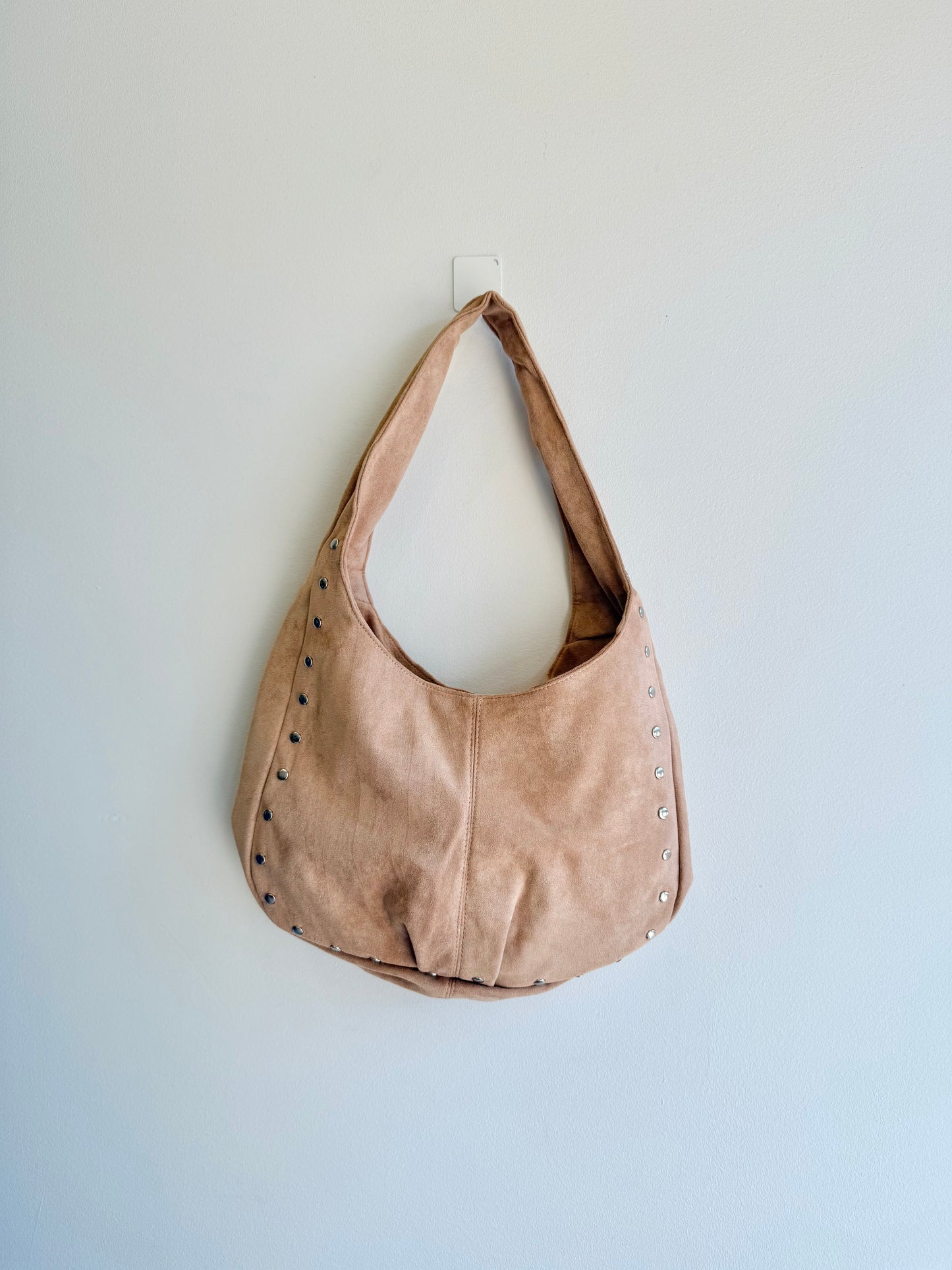 LUMA Suede shoulder bag