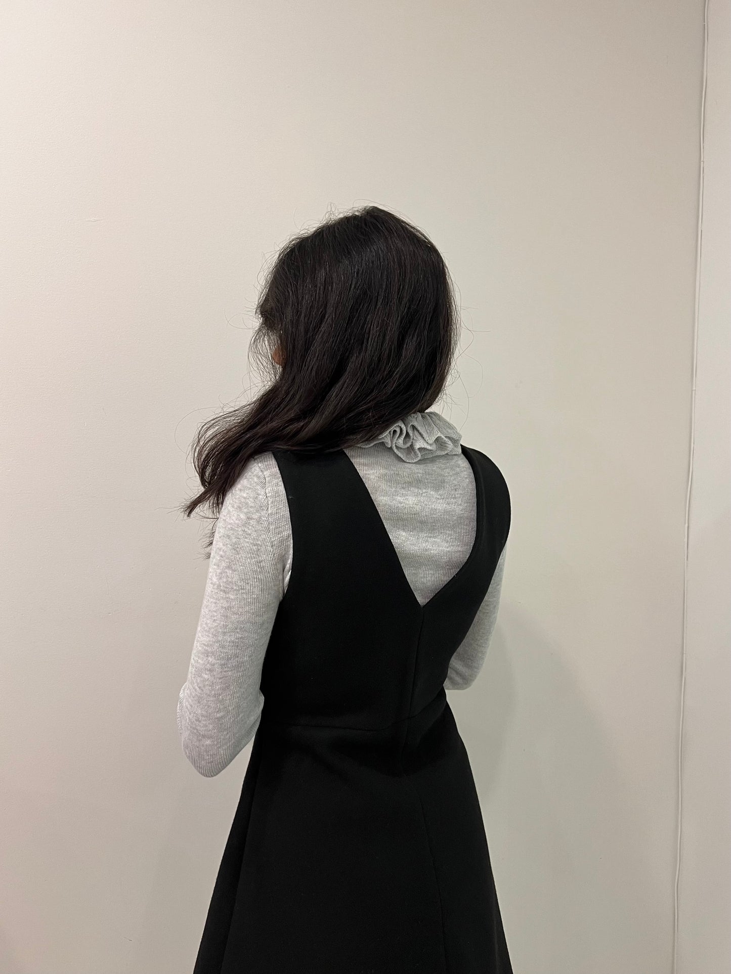 AURORA Wool mini dress