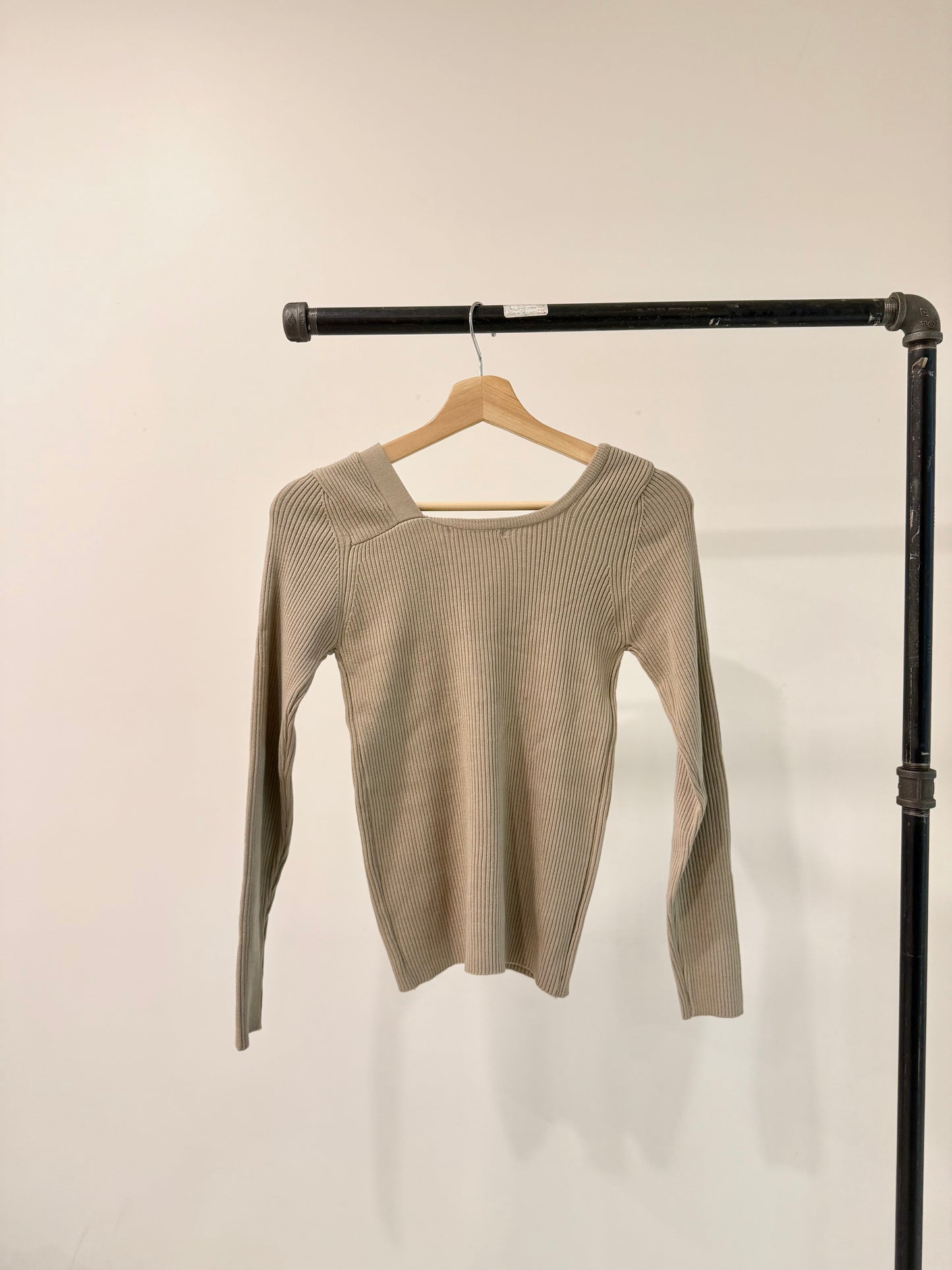 KIARA Asymmetric knit top