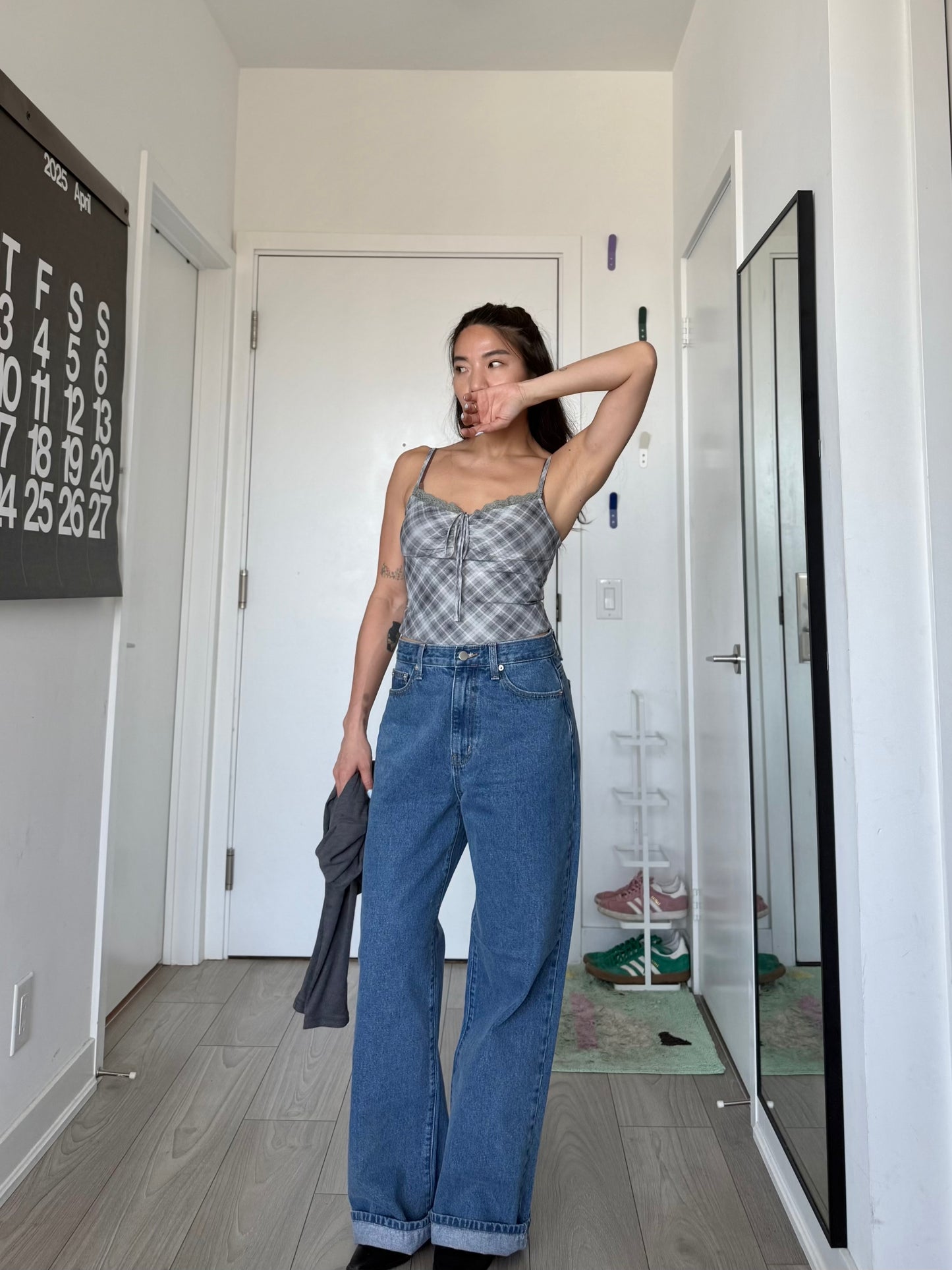 GINA Plaid 2PC set