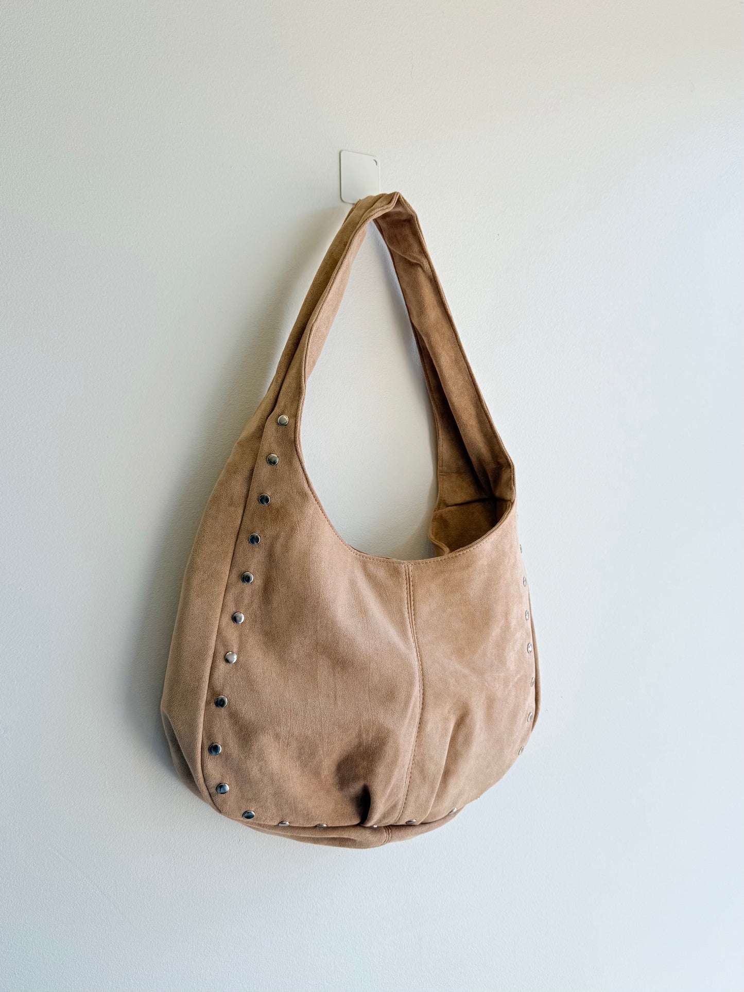 LUMA Suede shoulder bag