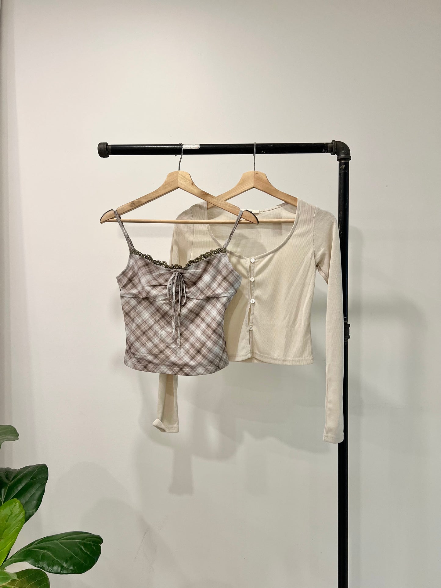 GINA Plaid 2PC set