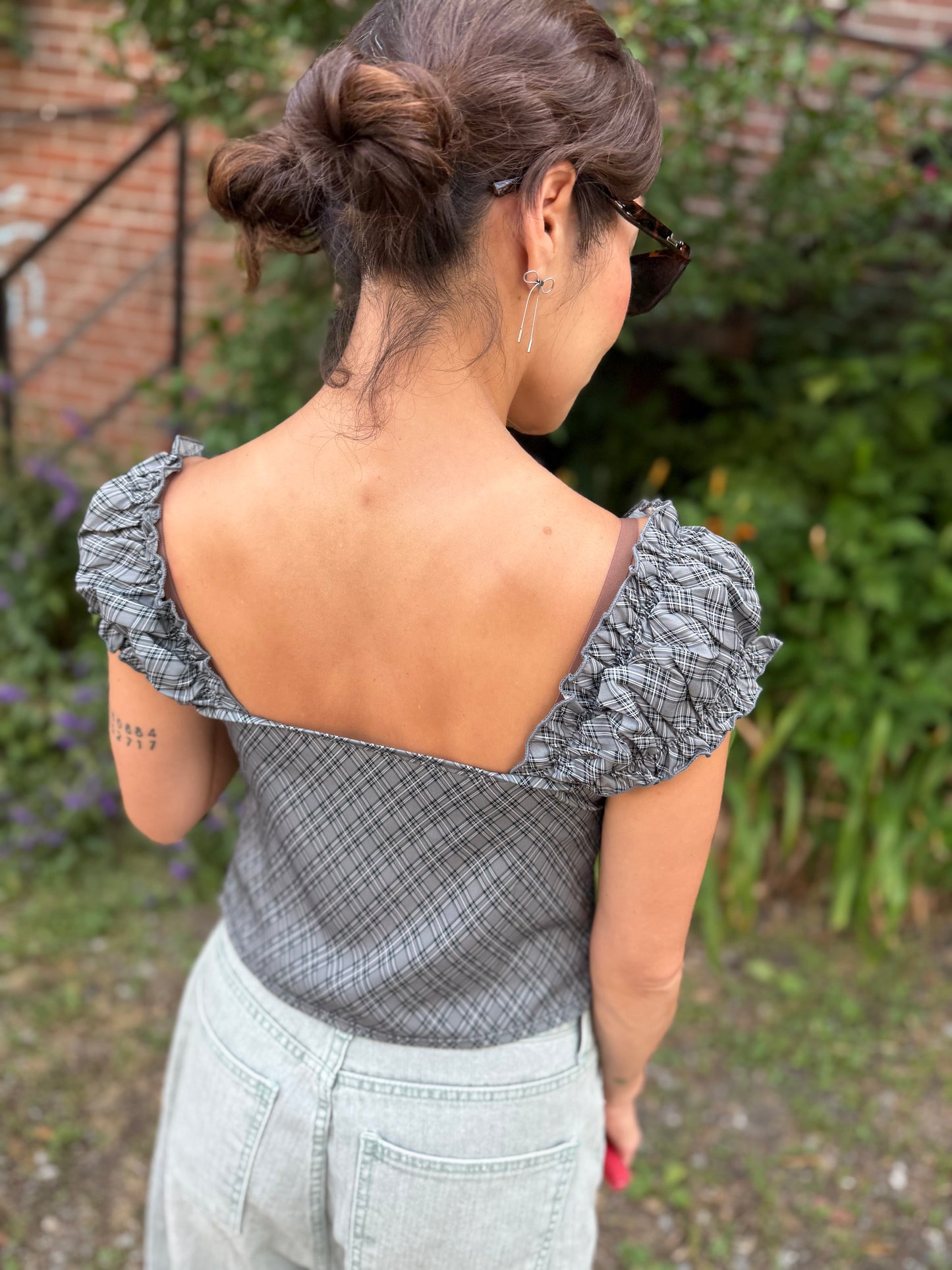 BLAKE Tie blouse