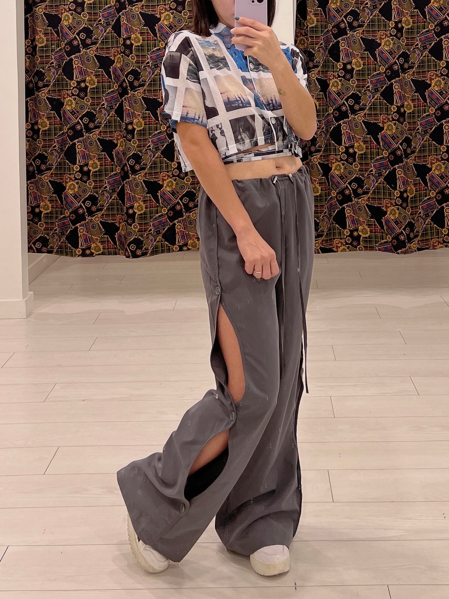 MILAN Cropped shirt