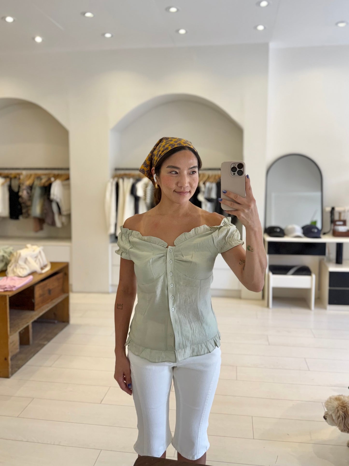 MAZE Ruffle blouse