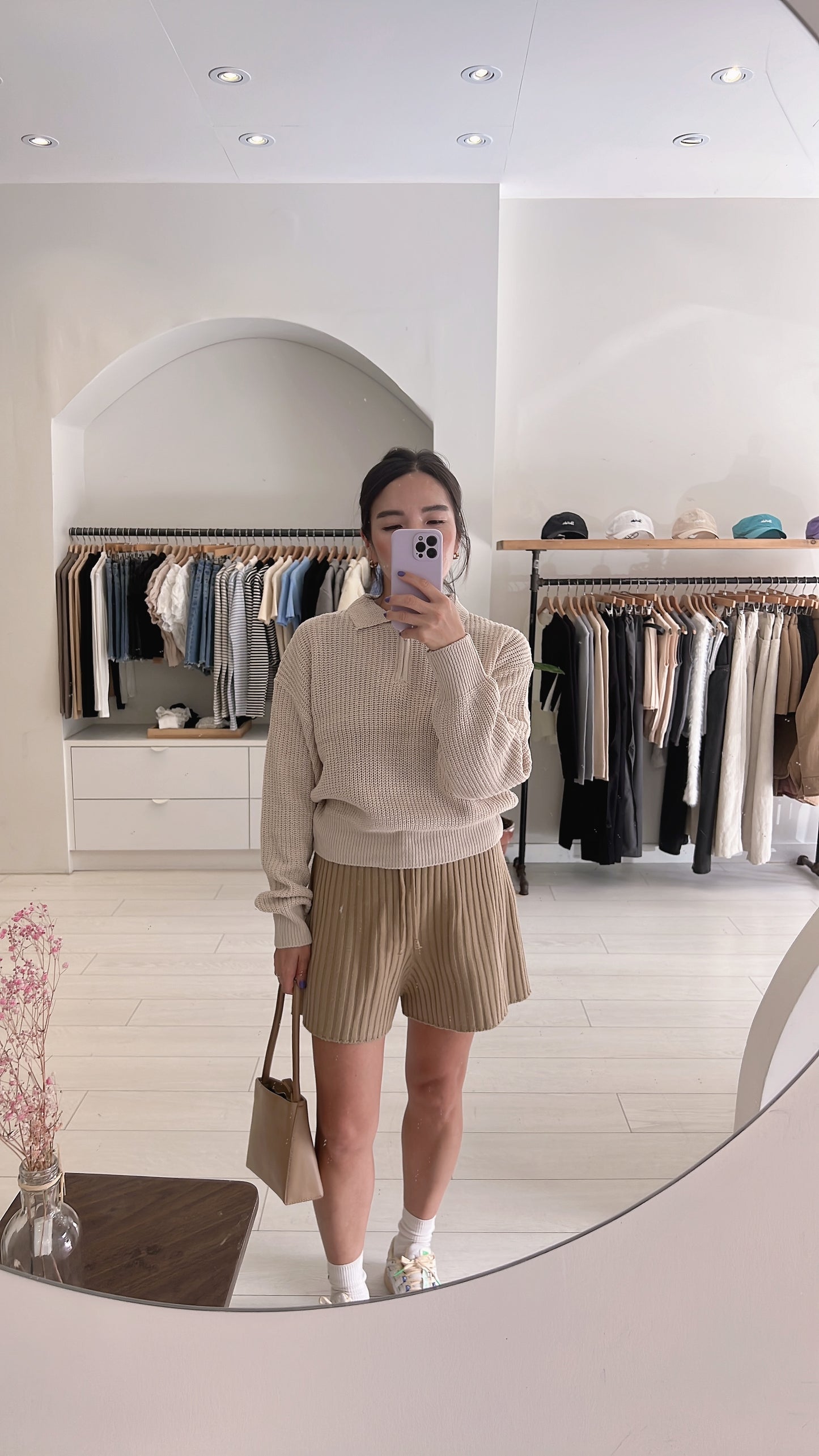 HOORI Collared sweater