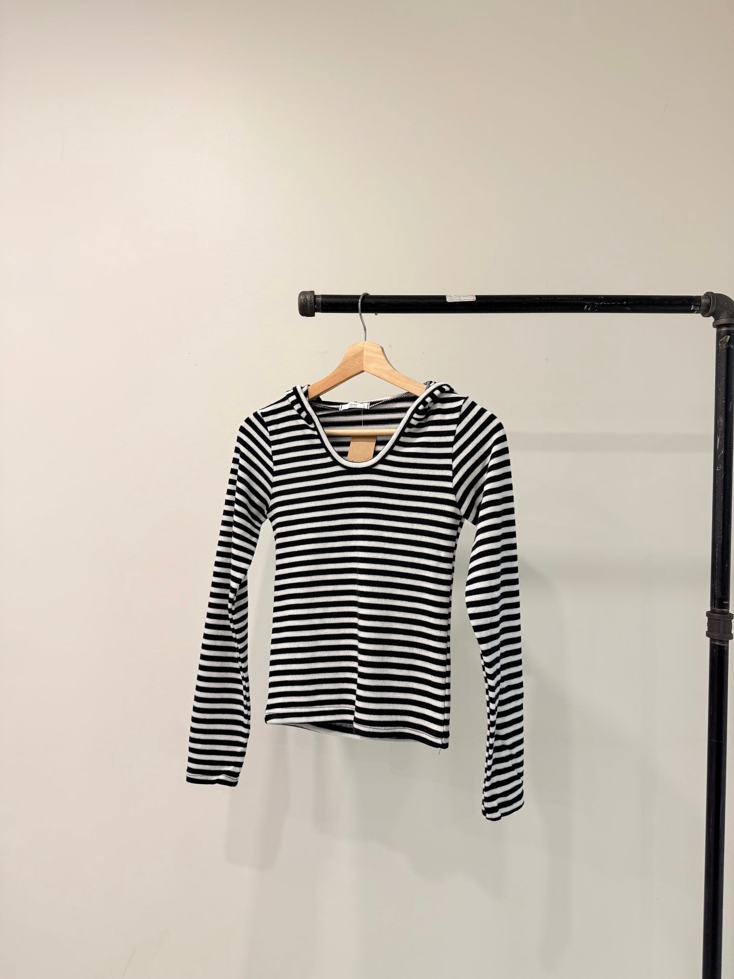 MAREY Striped hoodie