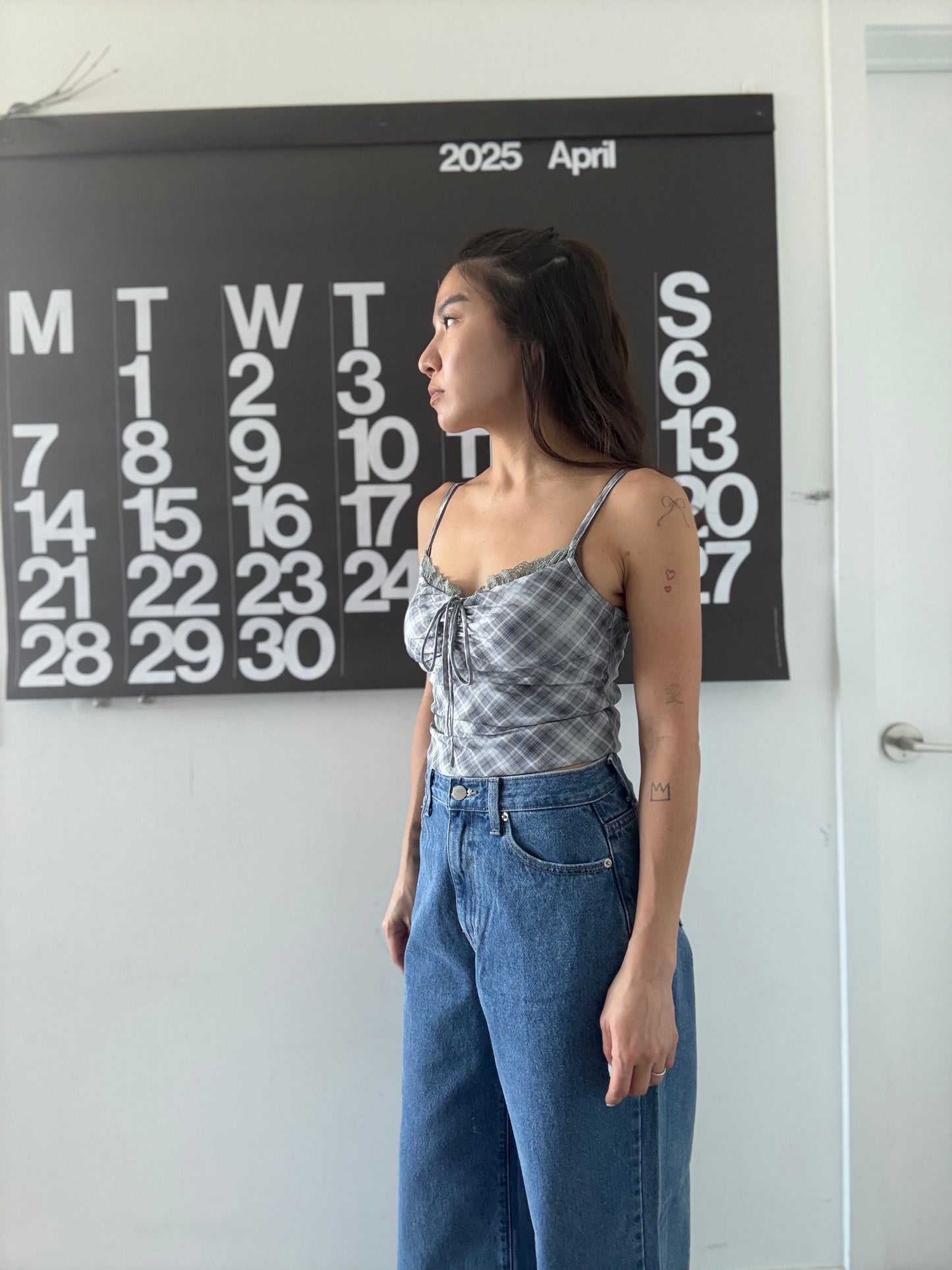 GINA Plaid 2PC set