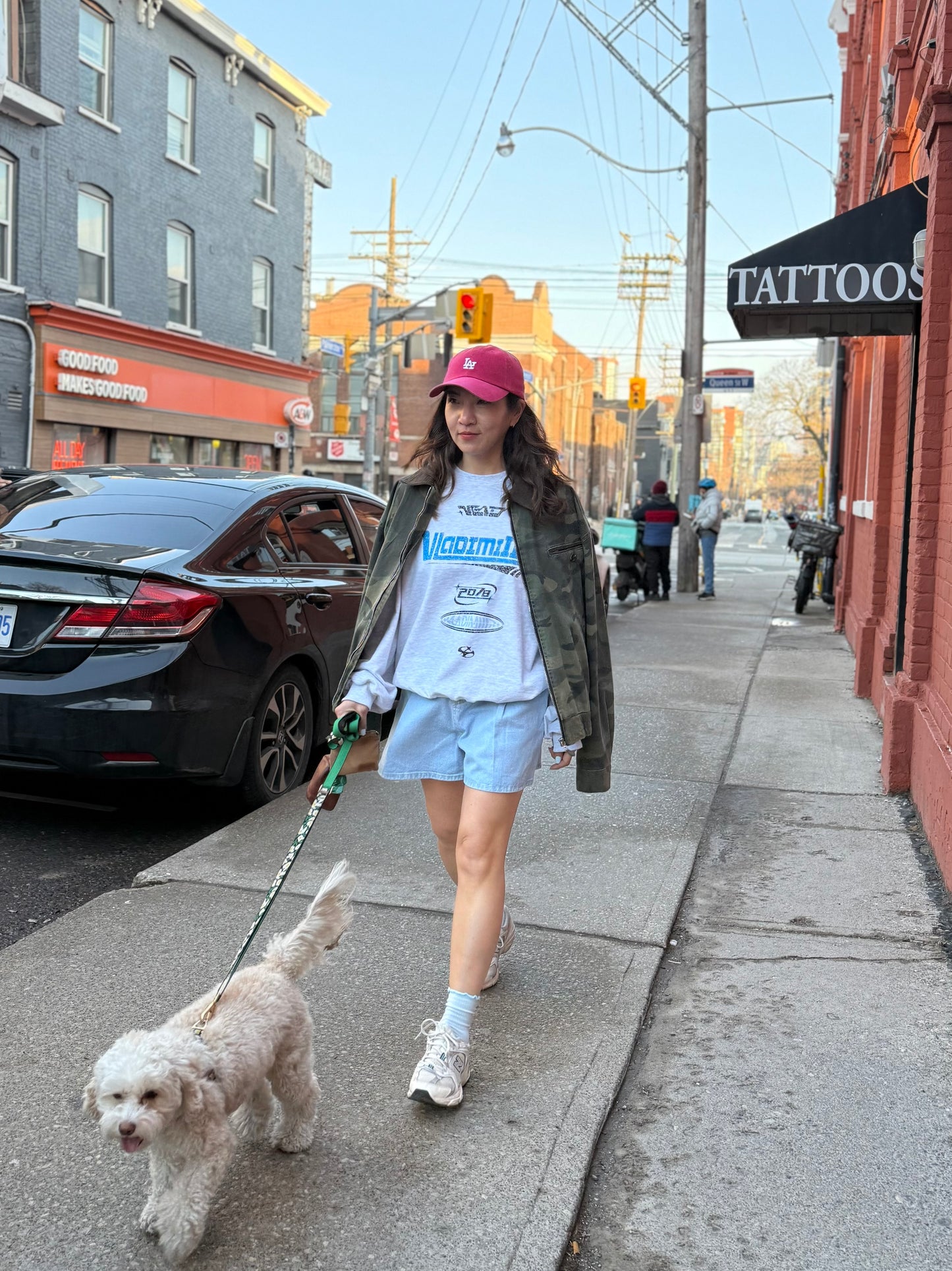 TENER LA cotton ball cap