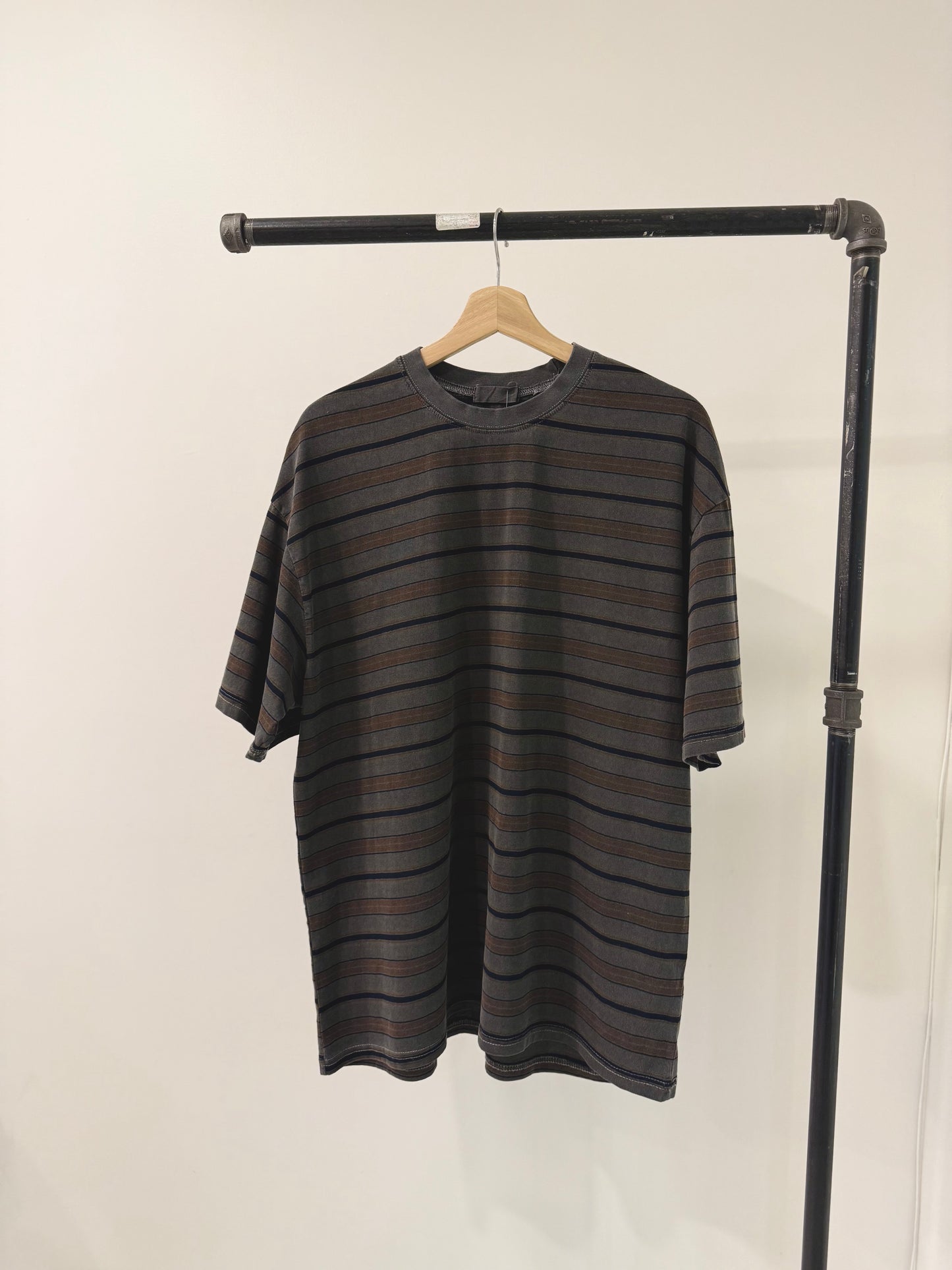 CRAY Striped boxy tee