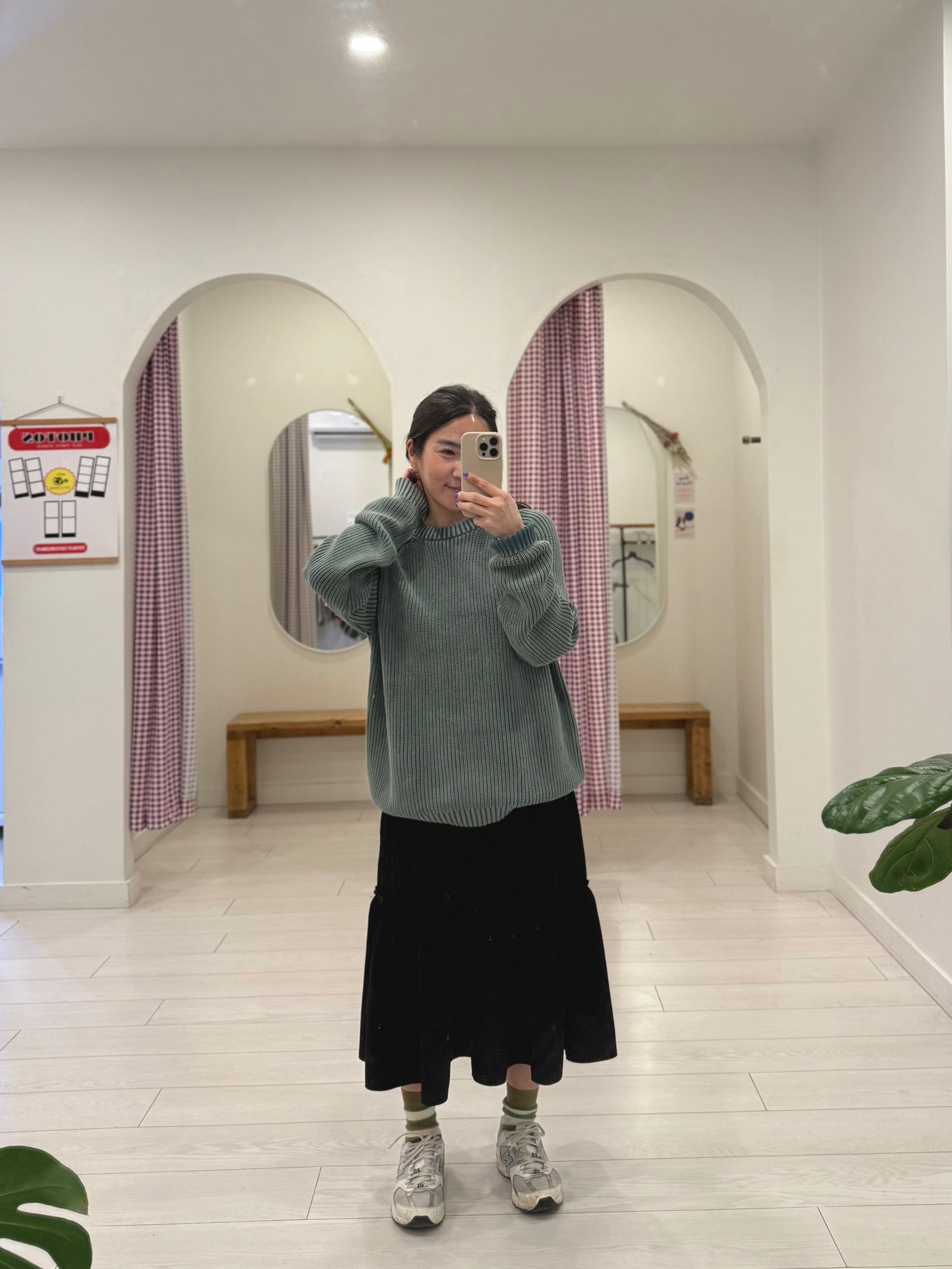 RESSY Maxi tiered skirt