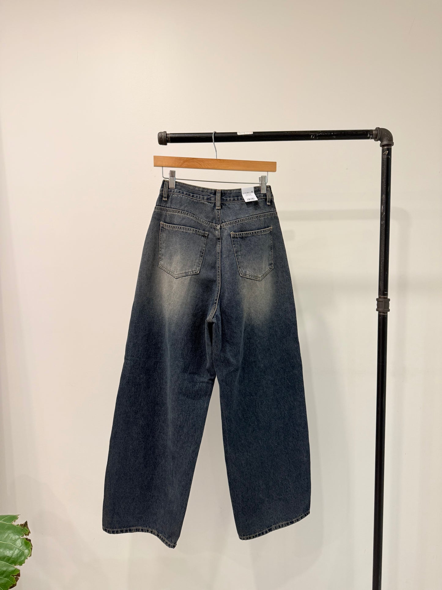 REY Acid washed baggy jeans