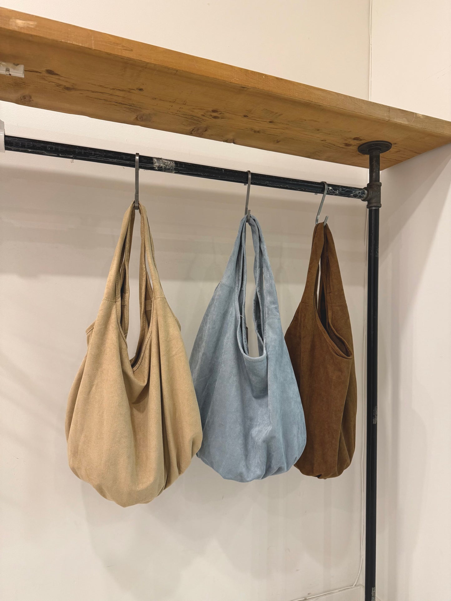 MYDA Suede tote bag