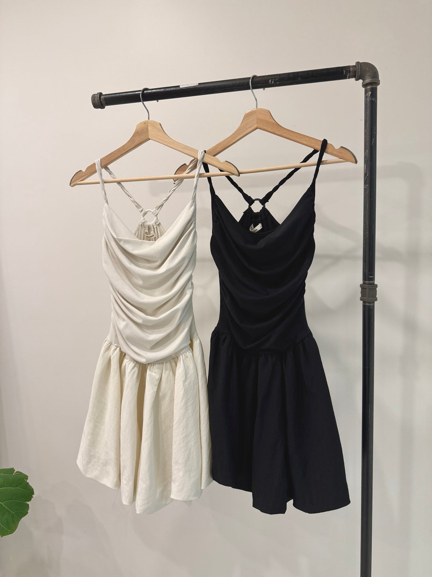 JULES Cowl-neck bubble dress