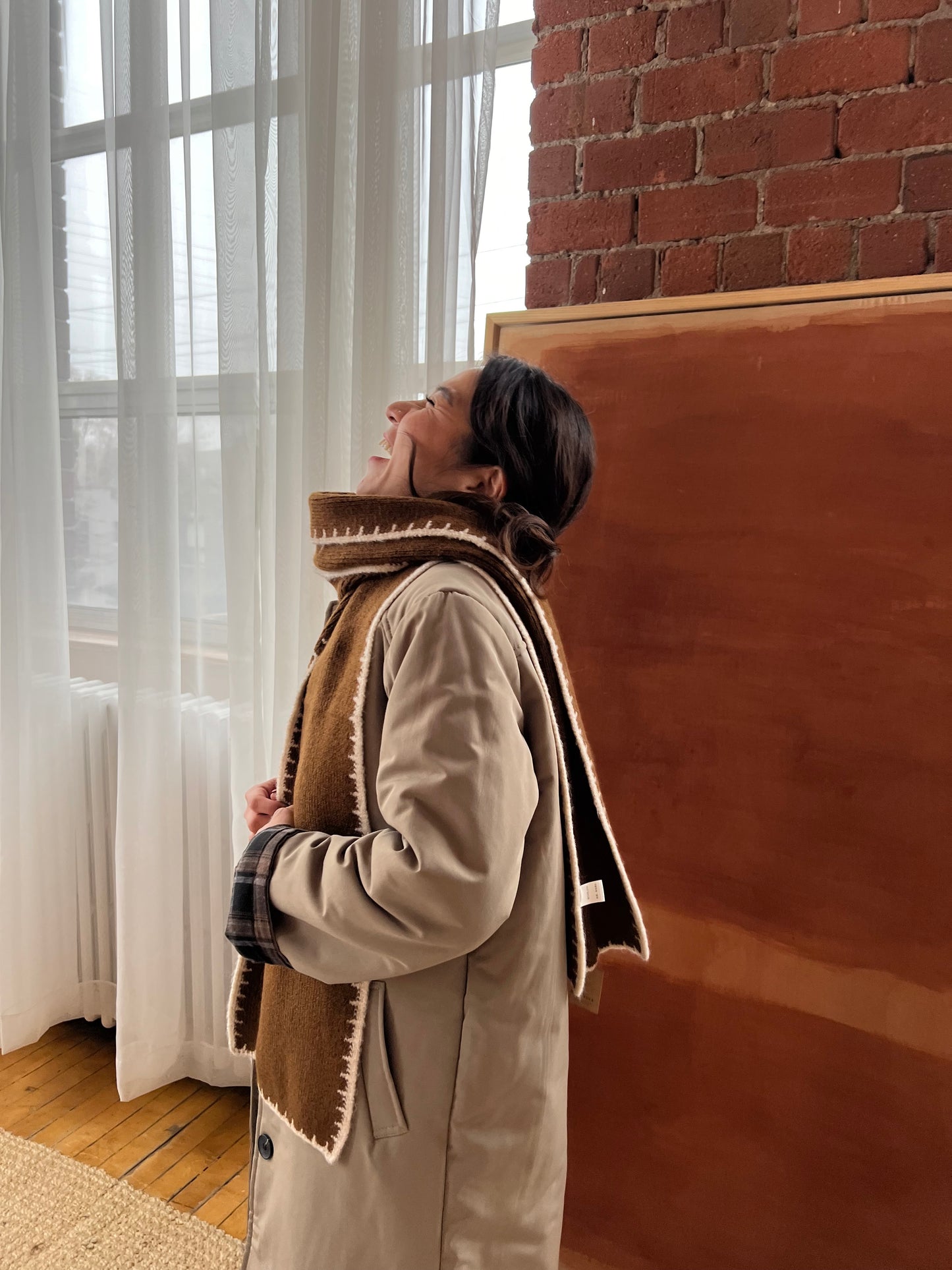 WINFRY Stitch scarf