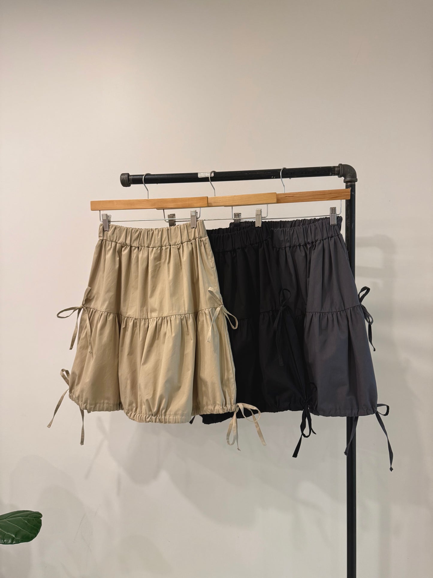 WENJY Midi ribbon skirt