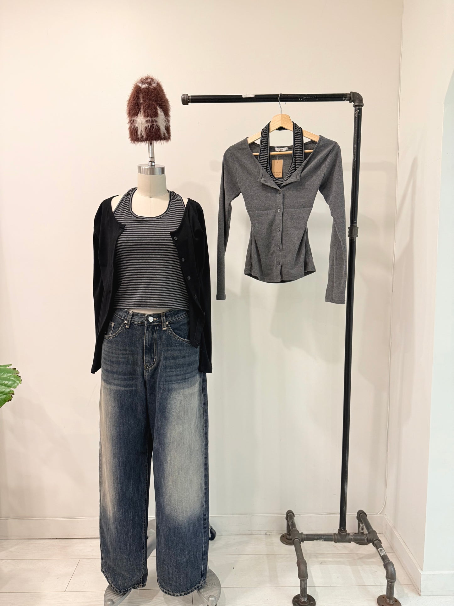 CECE Halter cardigan