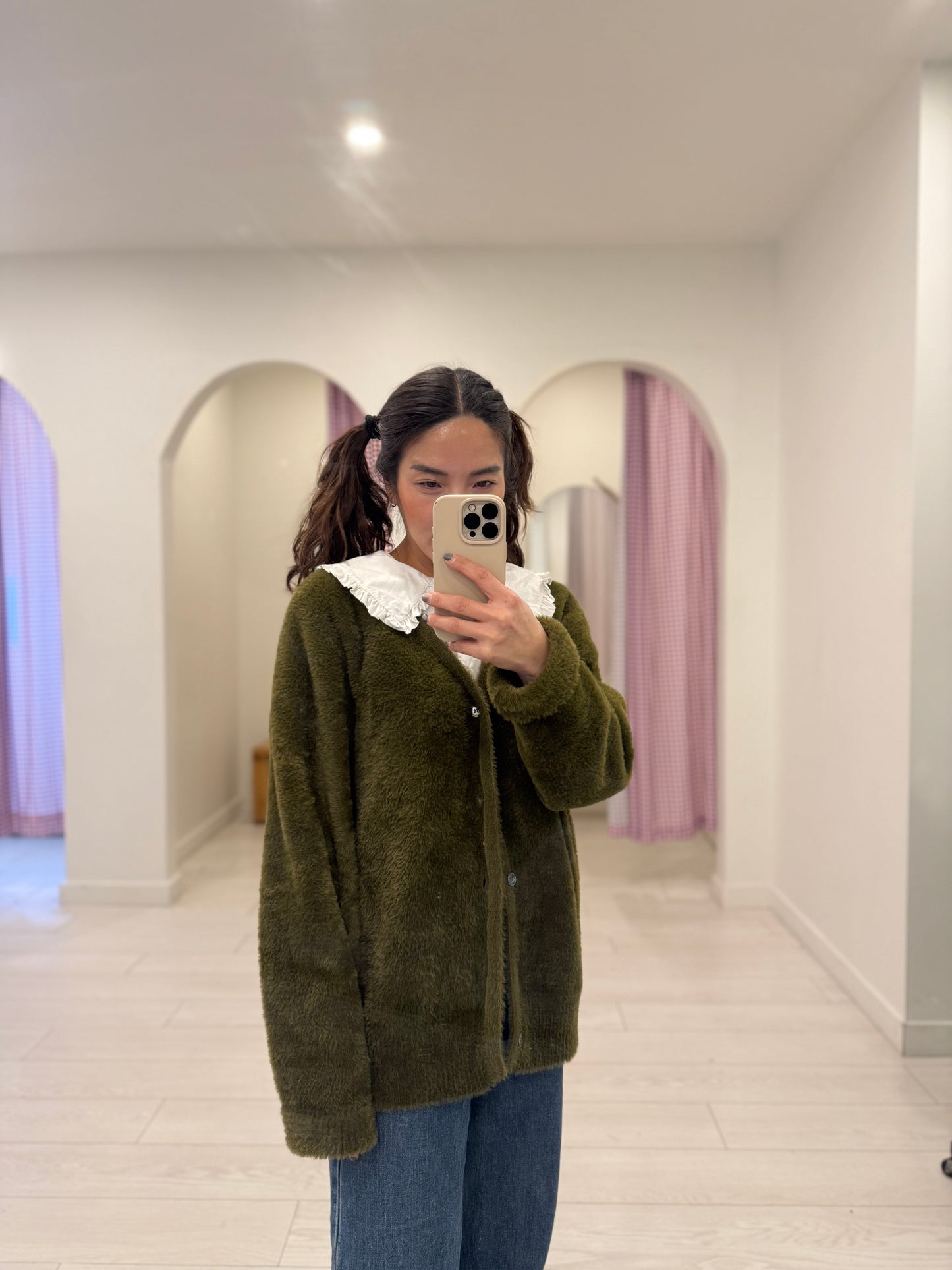 ITTO Fuzzy cardigan