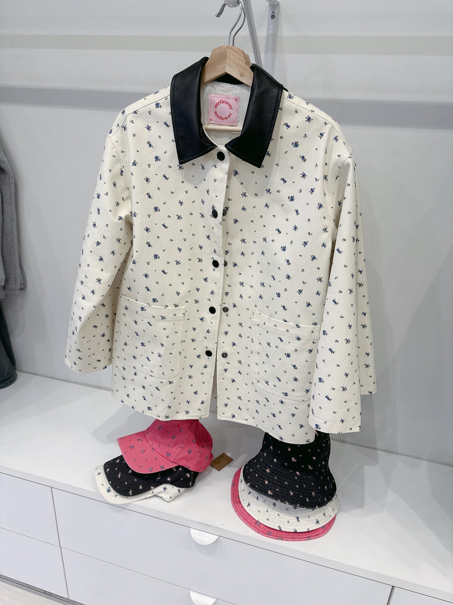 EWON Floral print work jacket