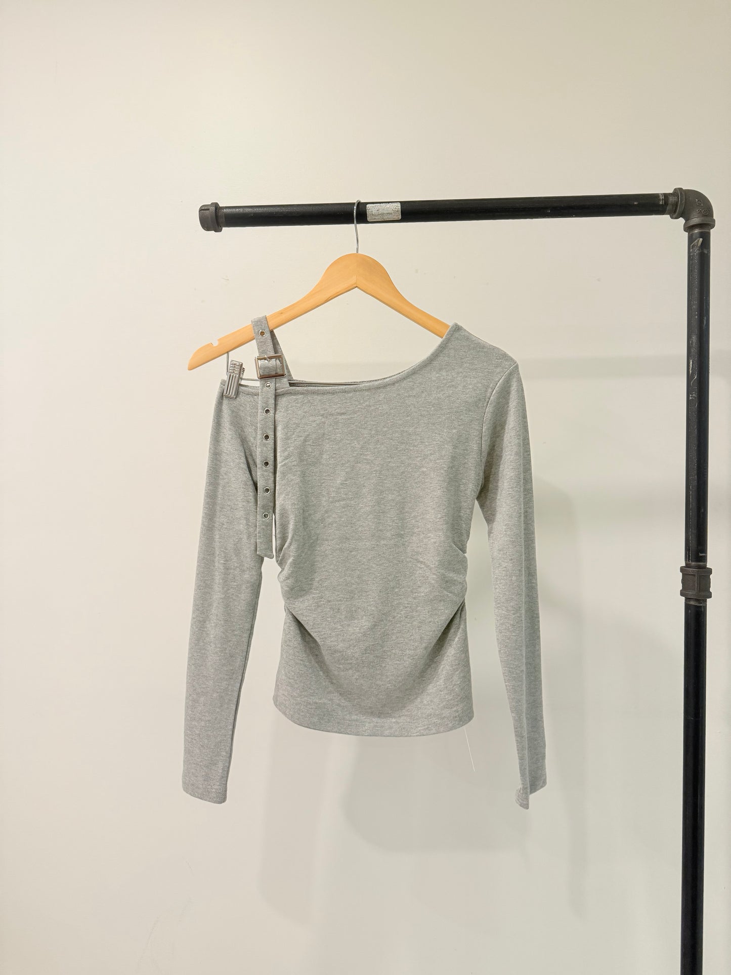 PARCH Belted shoulder top