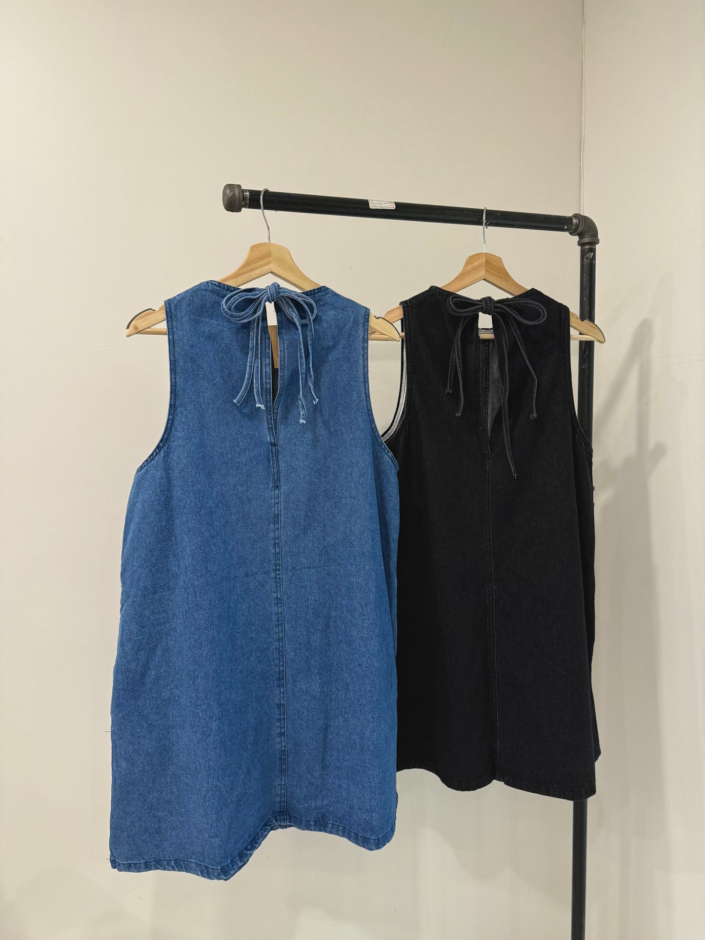 NESSON Denim mini dress